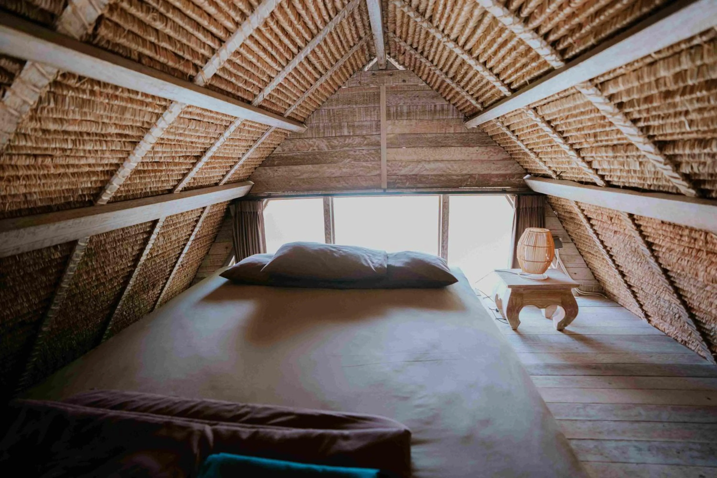 Bed in Le Yanandra Bali Resort