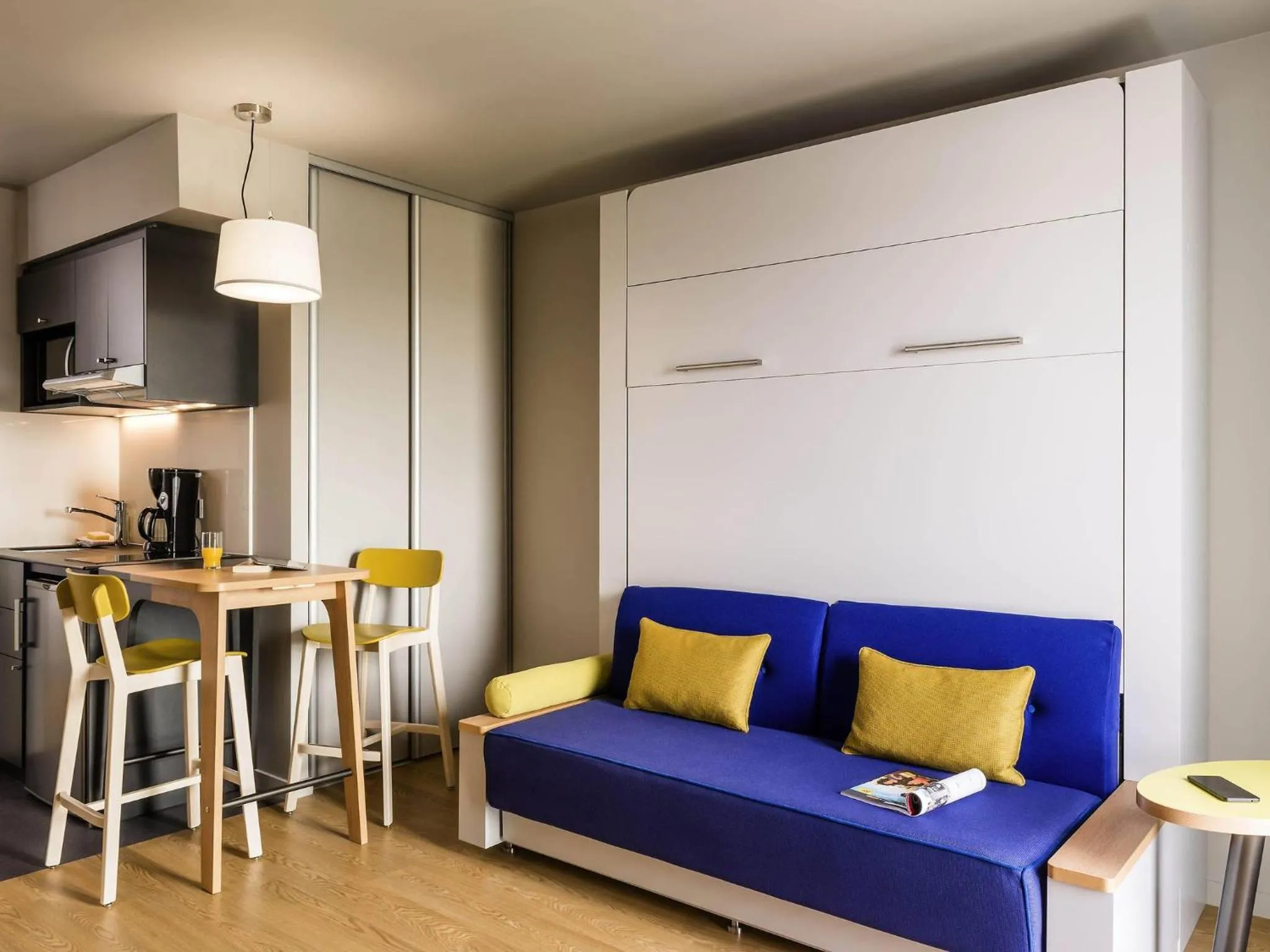 Bedroom in Aparthotel Adagio access Colombes La Défense