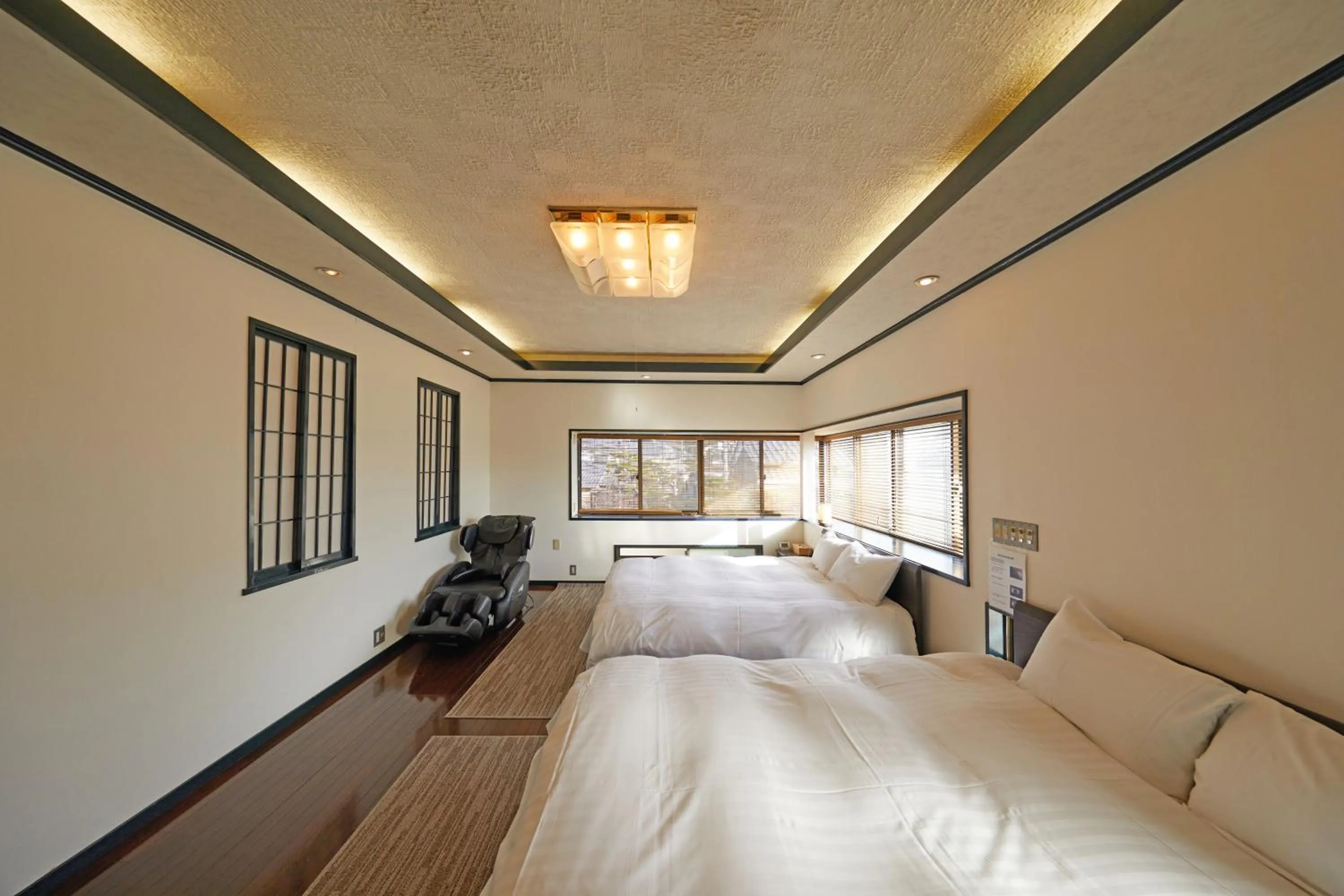 Bed in Kyo-machiya Stay WAKA Fushimiinari