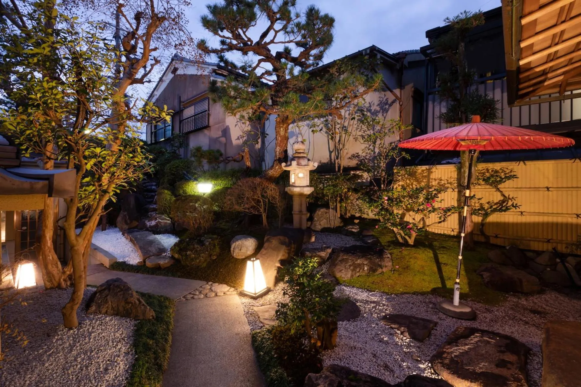 Garden in Kyo-machiya Stay WAKA Fushimiinari