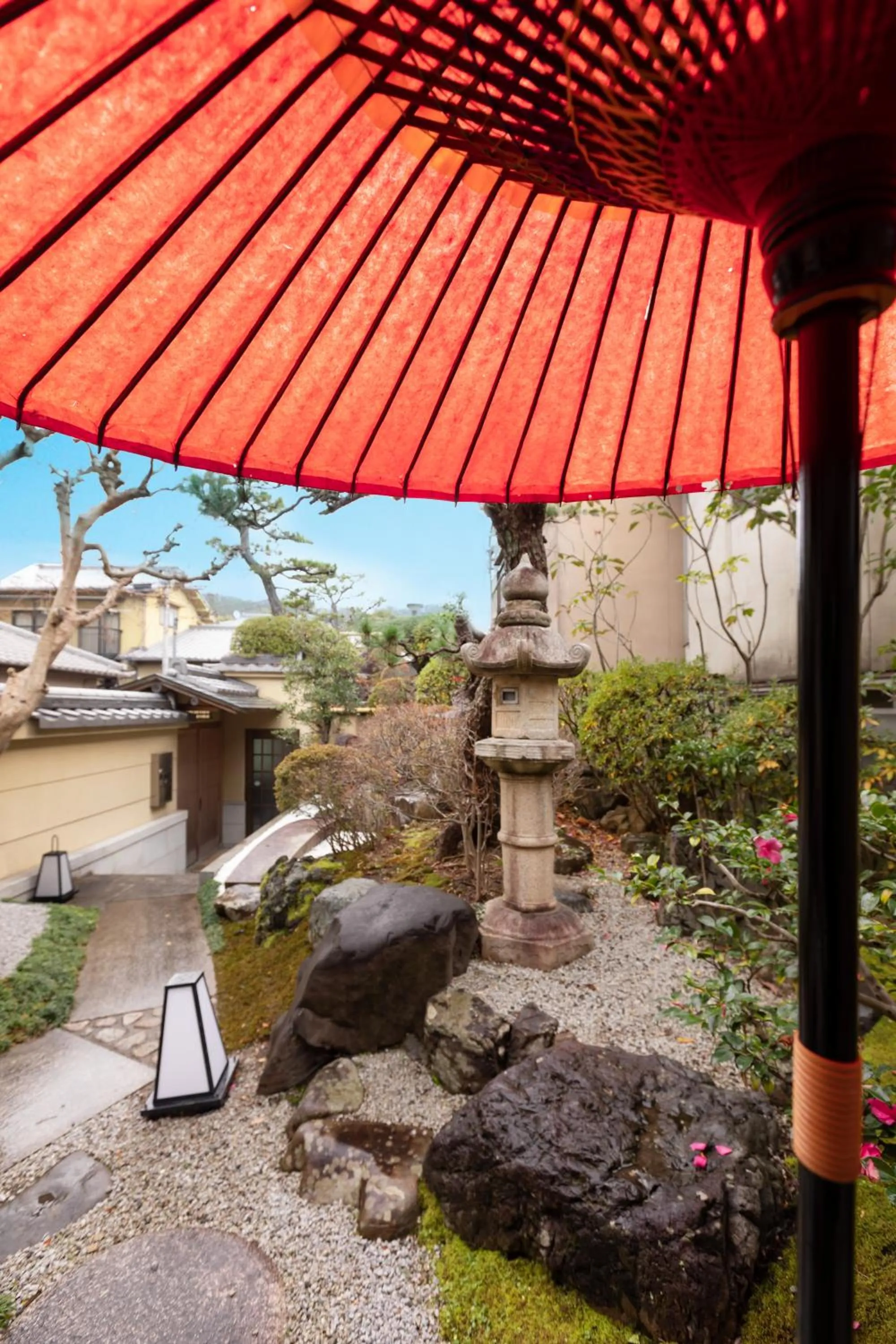 Garden view in Kyo-machiya Stay WAKA Fushimiinari