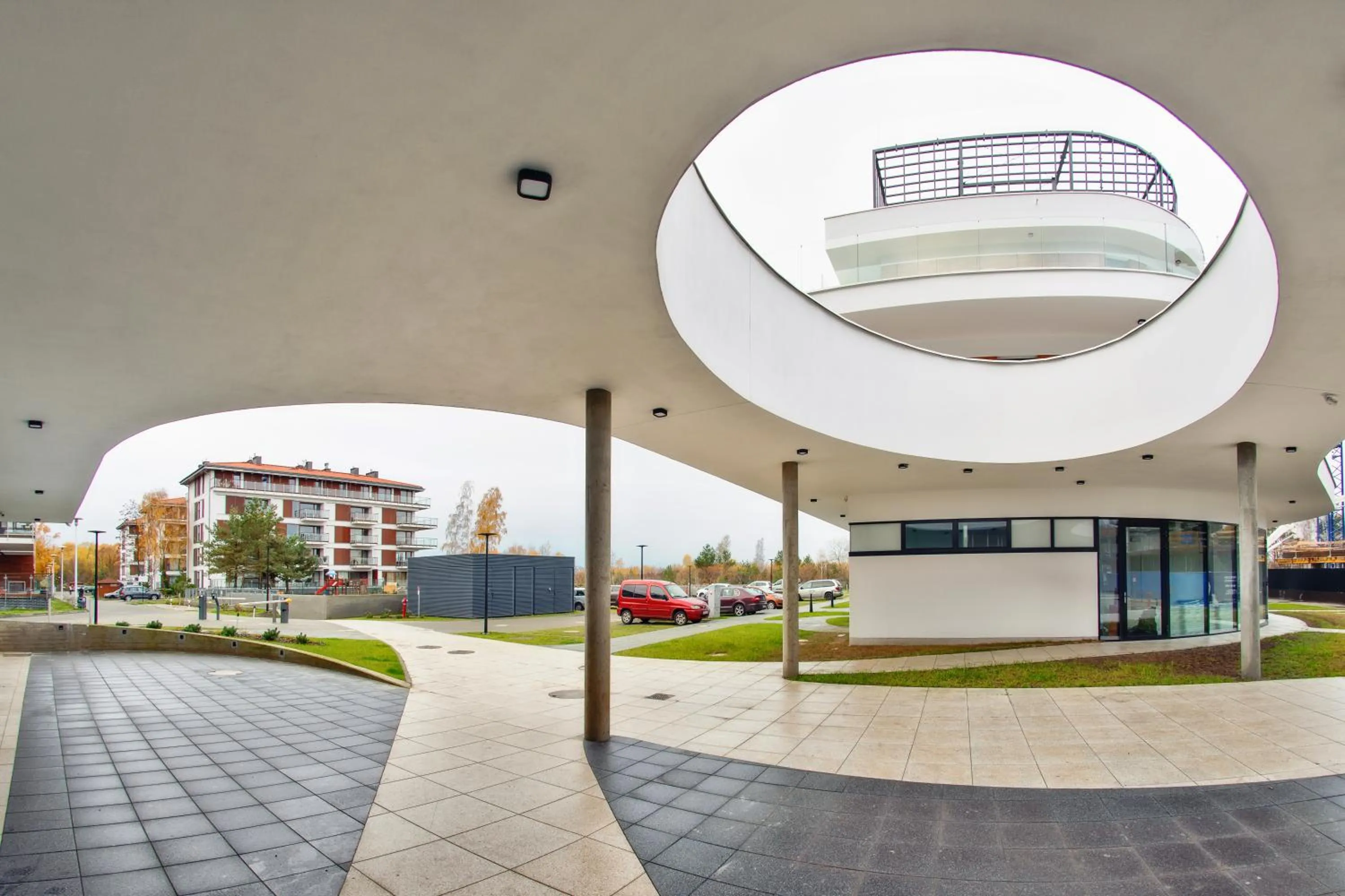 Facade/entrance in Baltic Park Molo, Sun & Snow