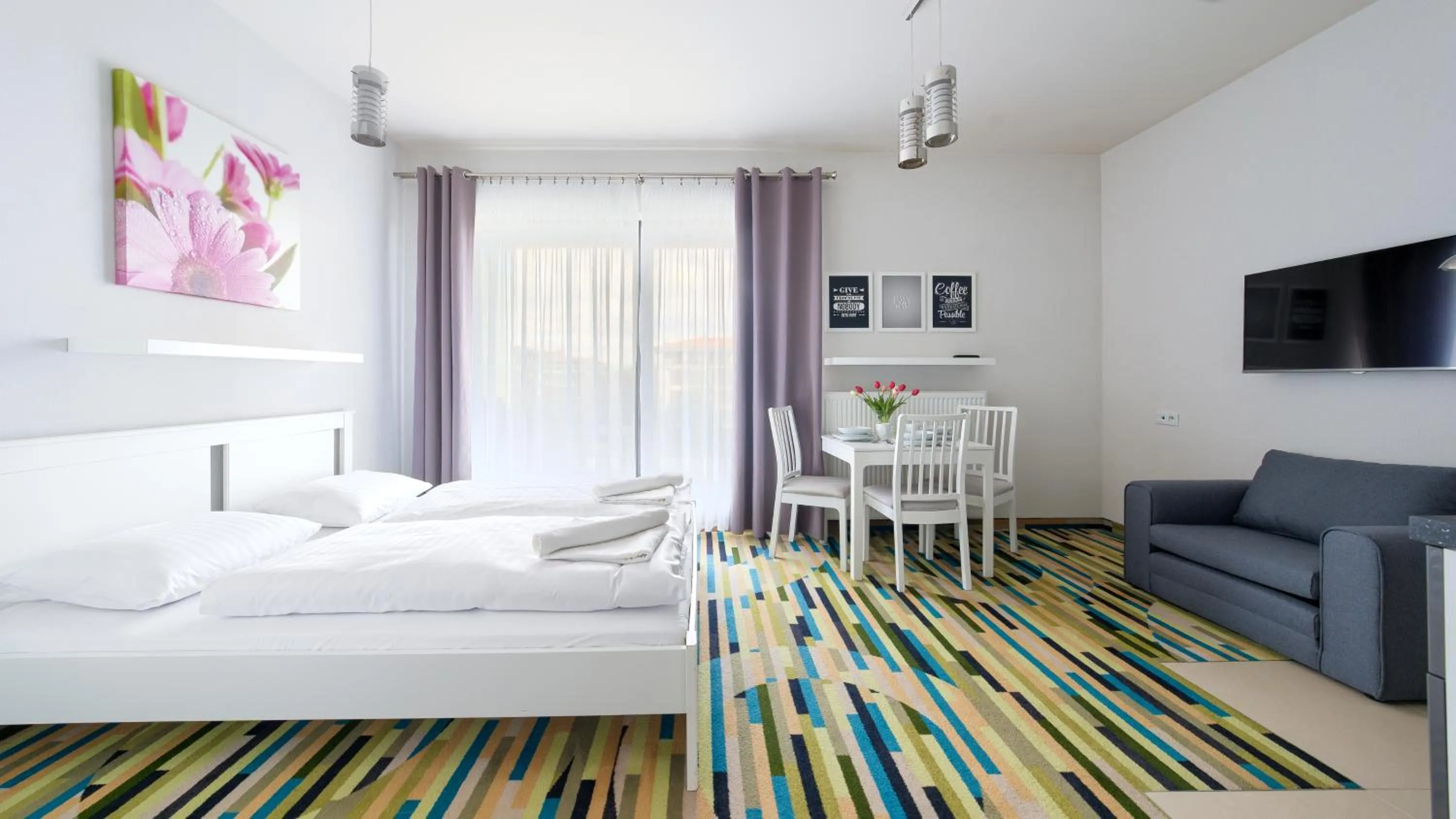 Bed in Baltic Park Molo, Sun & Snow