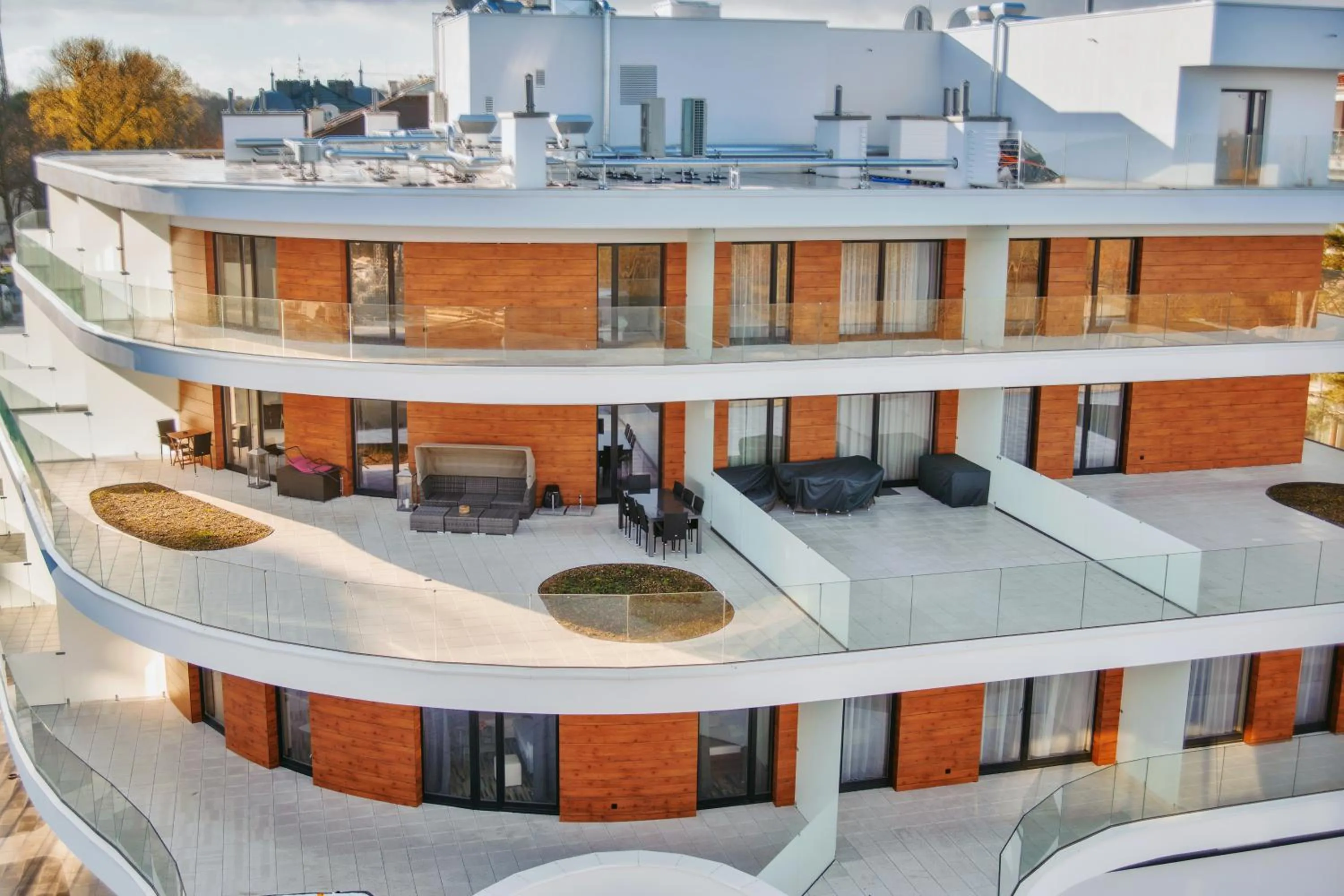 Balcony/Terrace in Baltic Park Molo, Sun & Snow