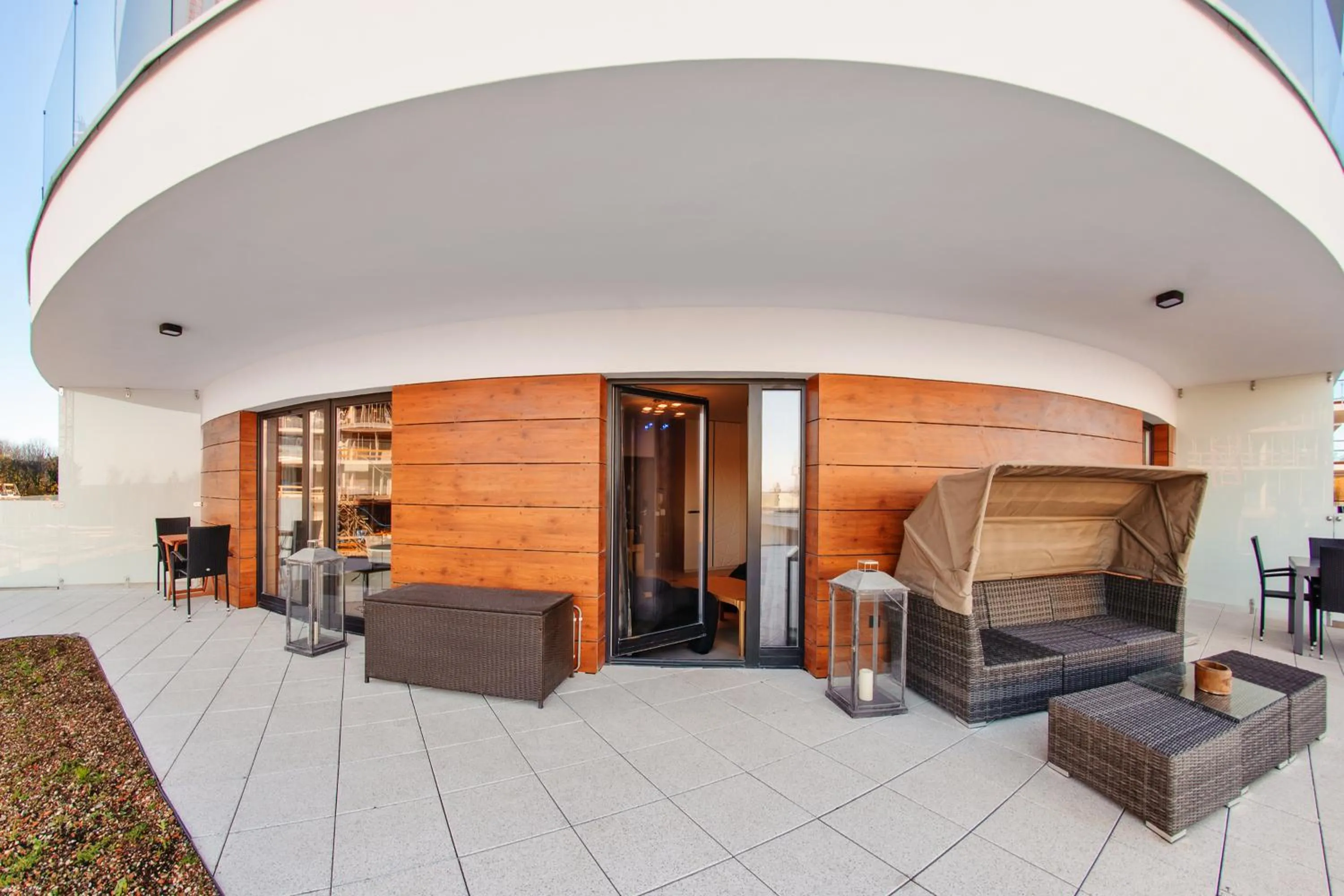 Balcony/Terrace in Baltic Park Molo, Sun & Snow