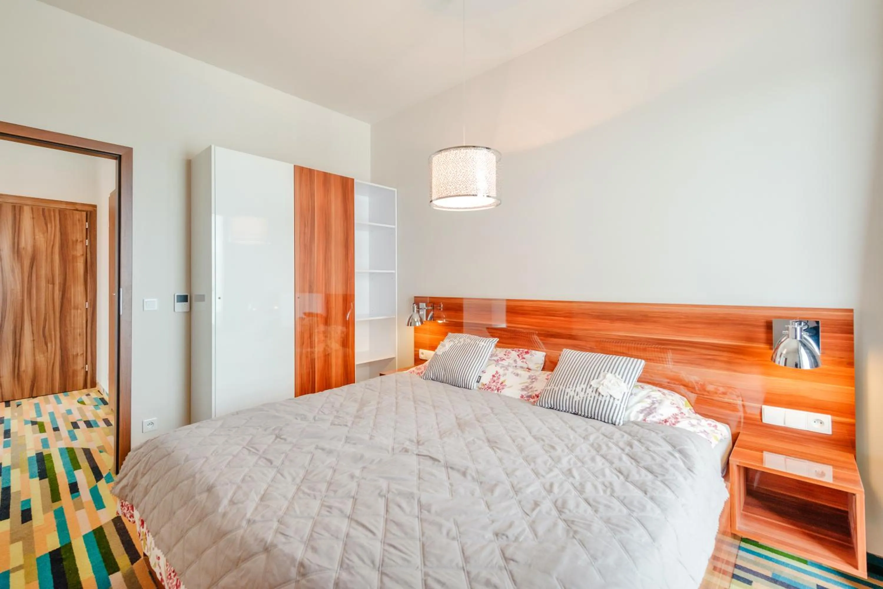 Bedroom, Bed in Baltic Park Molo, Sun & Snow