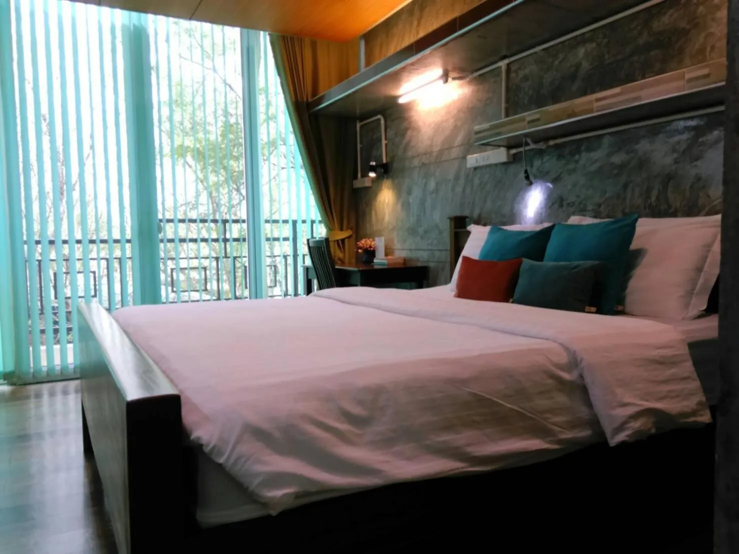 Bed in Loei Huen Hao Hug Home&Resort