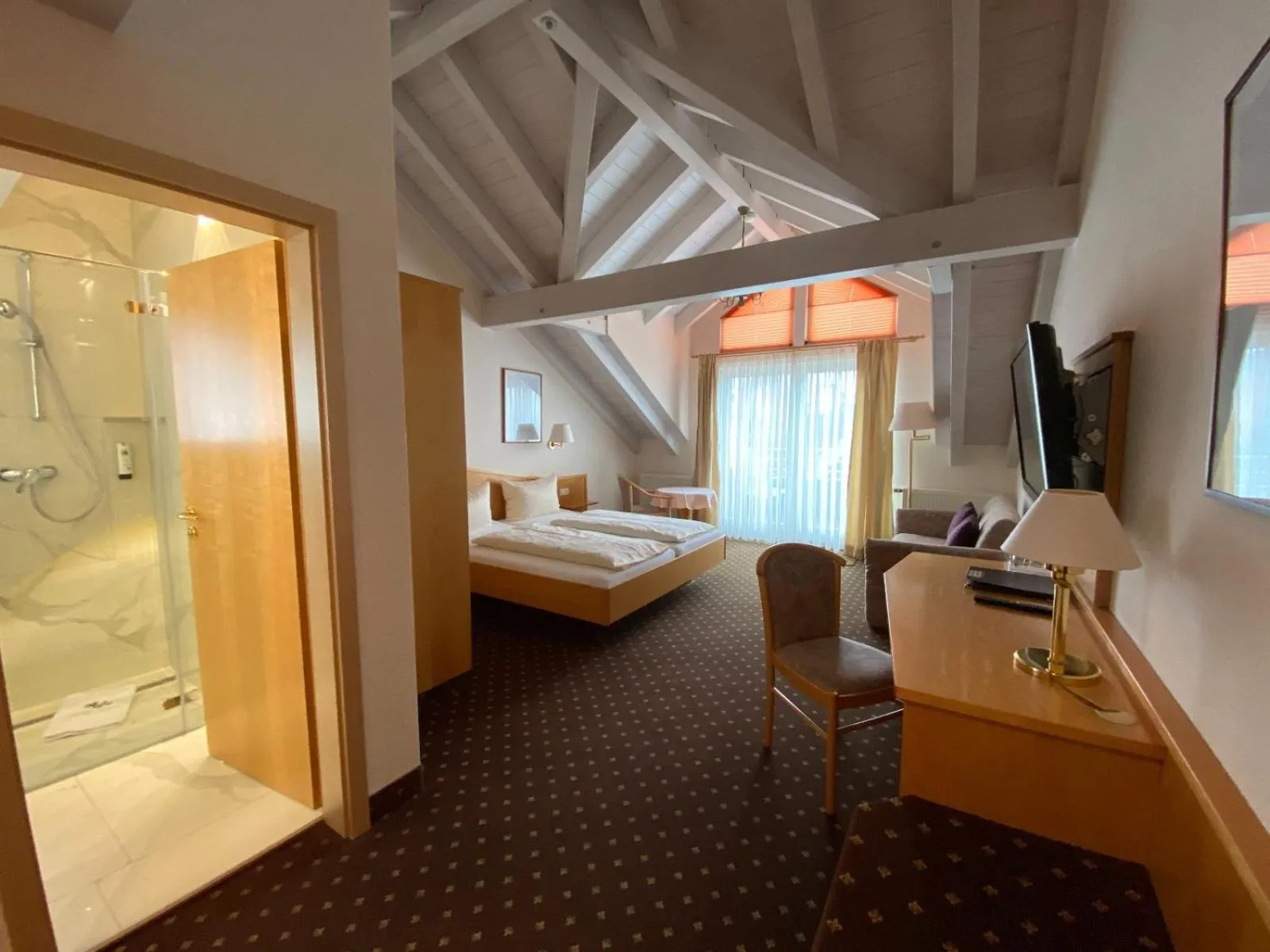 Bed in Sporthotel Schönblick