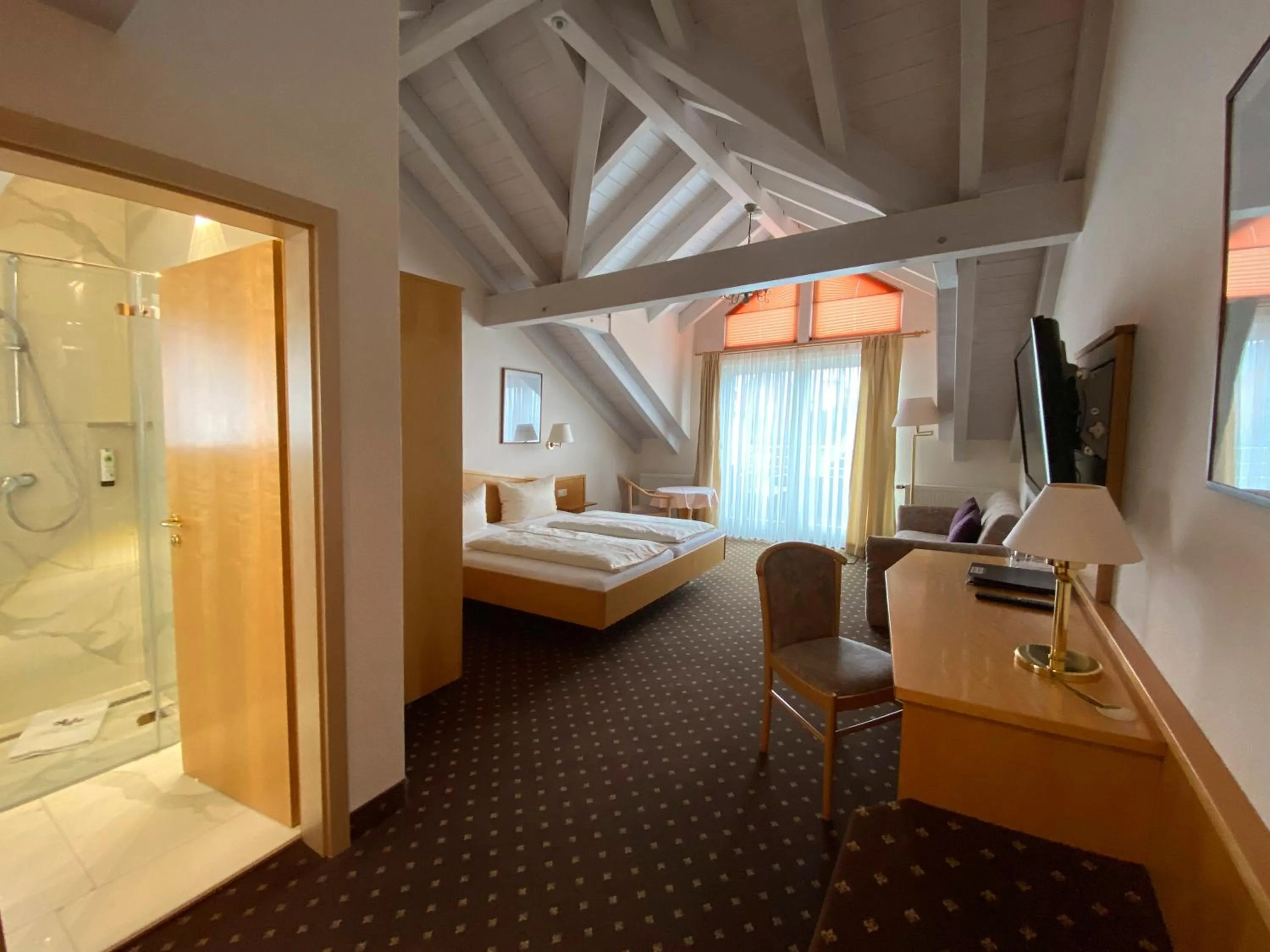 Bed in Sporthotel Schönblick