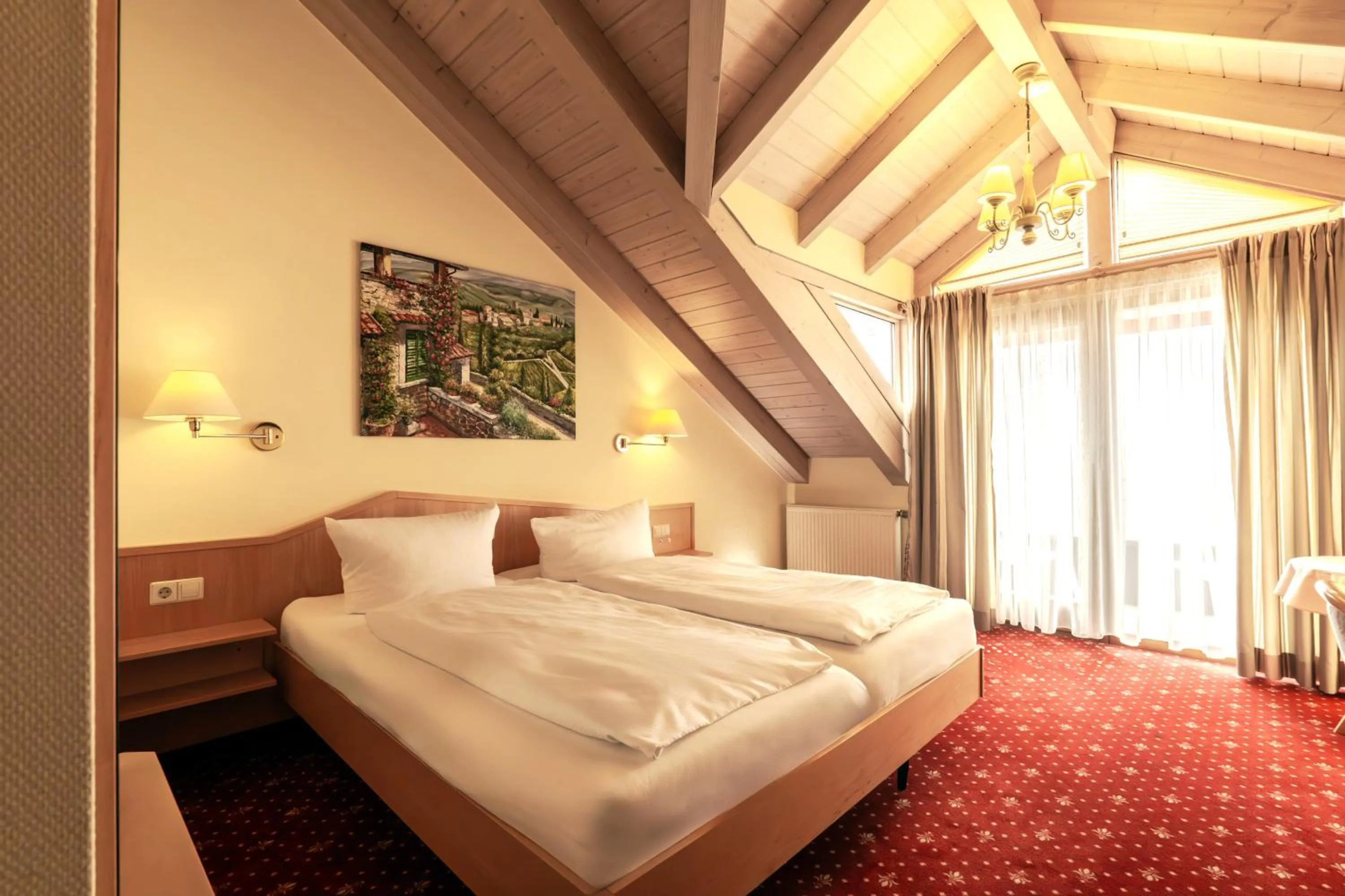 Bed in Sporthotel Schönblick