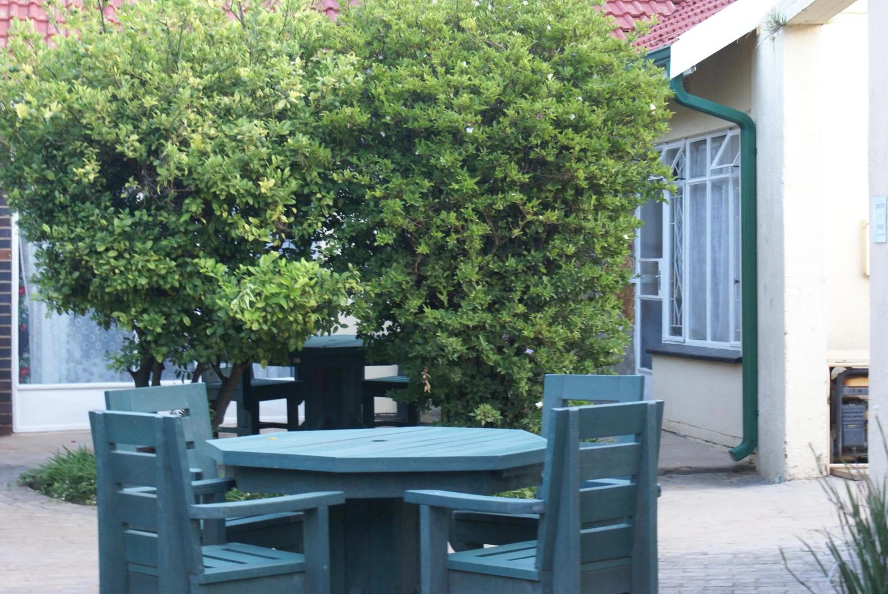 Balcony/Terrace in Airport Inn Bed and Breakfast