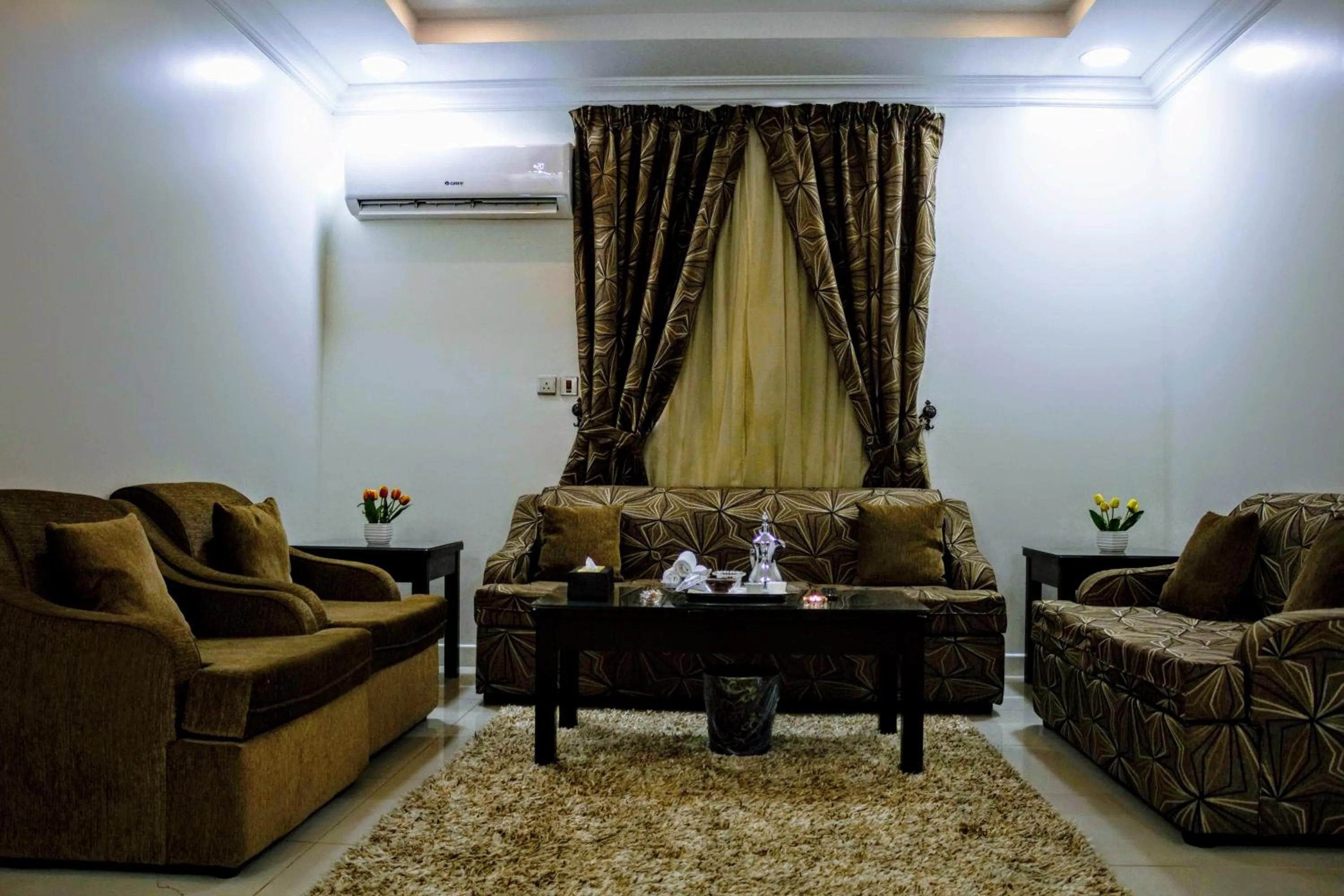 Living room in Aros Al Faisaliah Furnished Units
