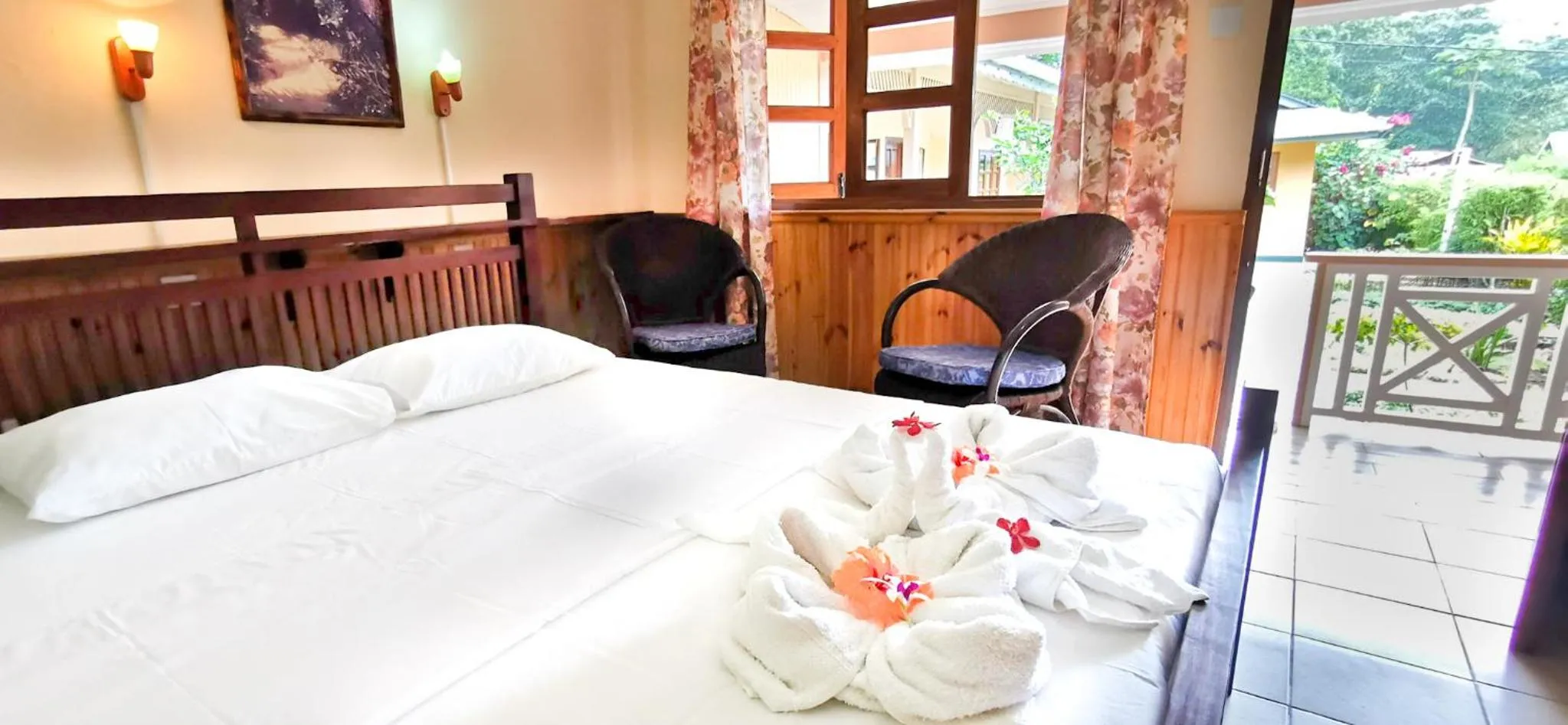 Bed in Bernique Guesthouse