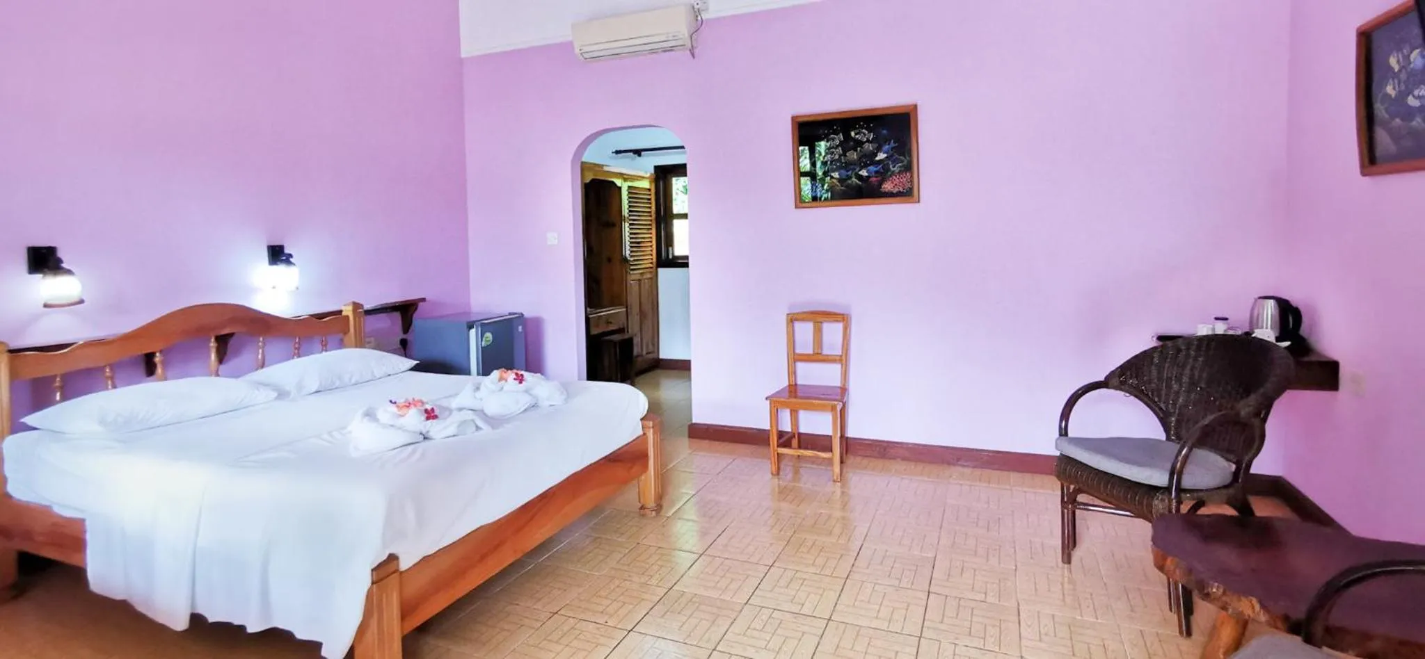 Bed in Bernique Guesthouse