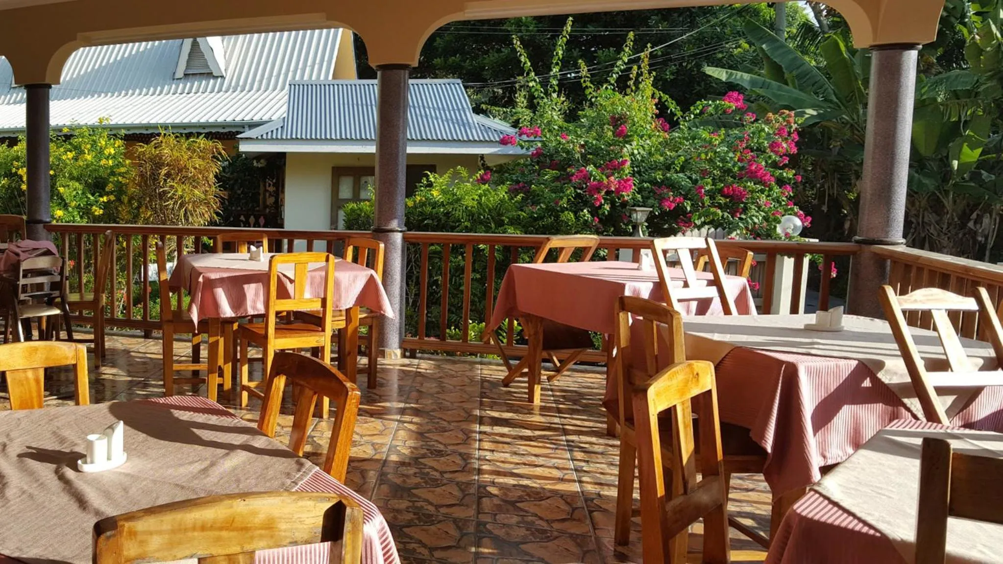 Patio in Bernique Guesthouse
