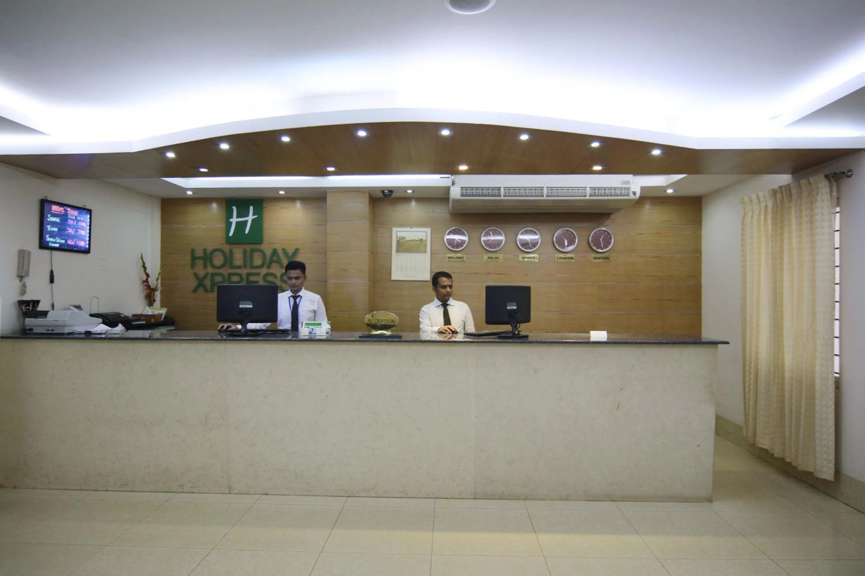 Staff in Holiday Xpress