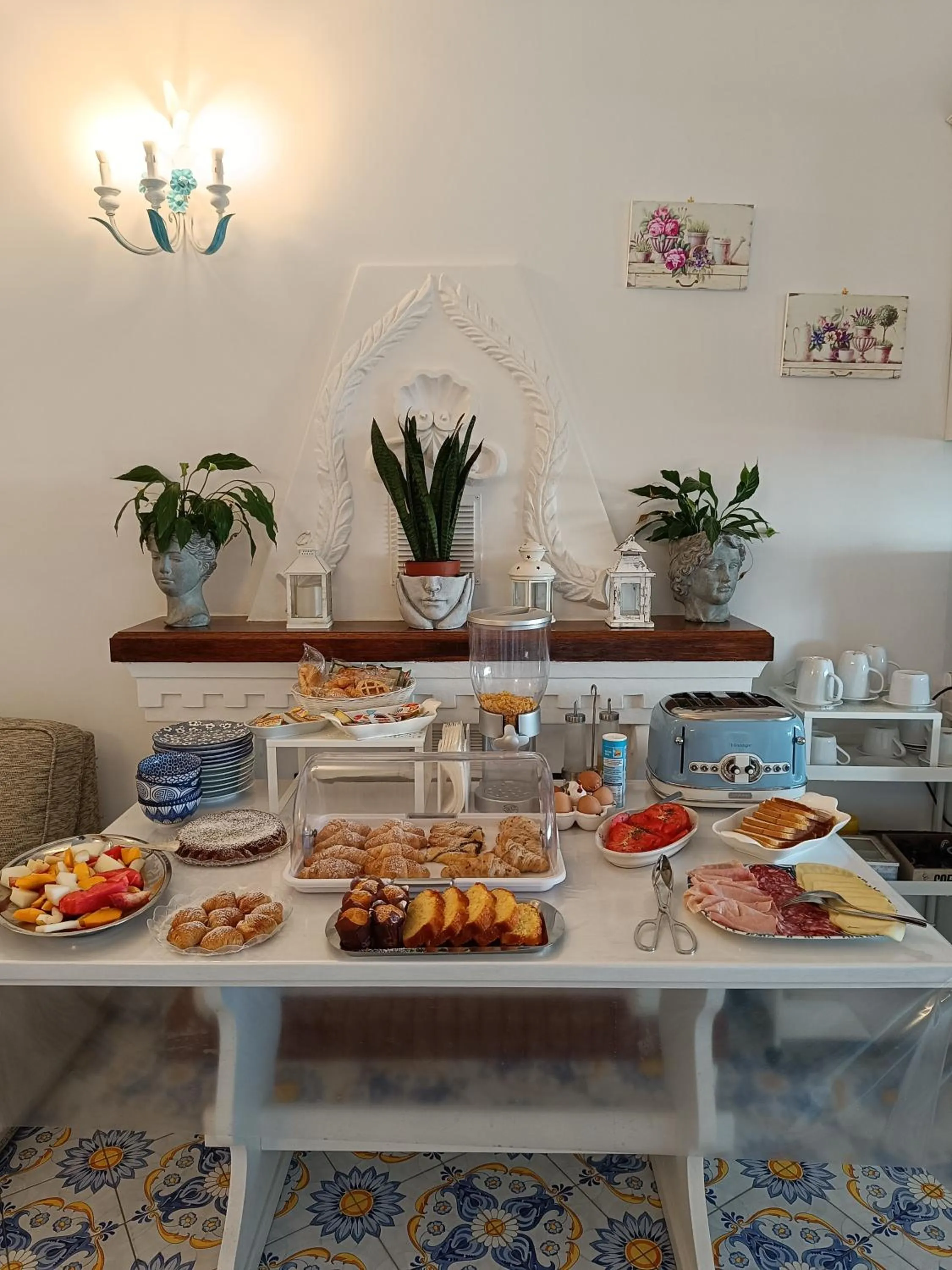 Coffee/tea facilities in B&B Villa Cristina