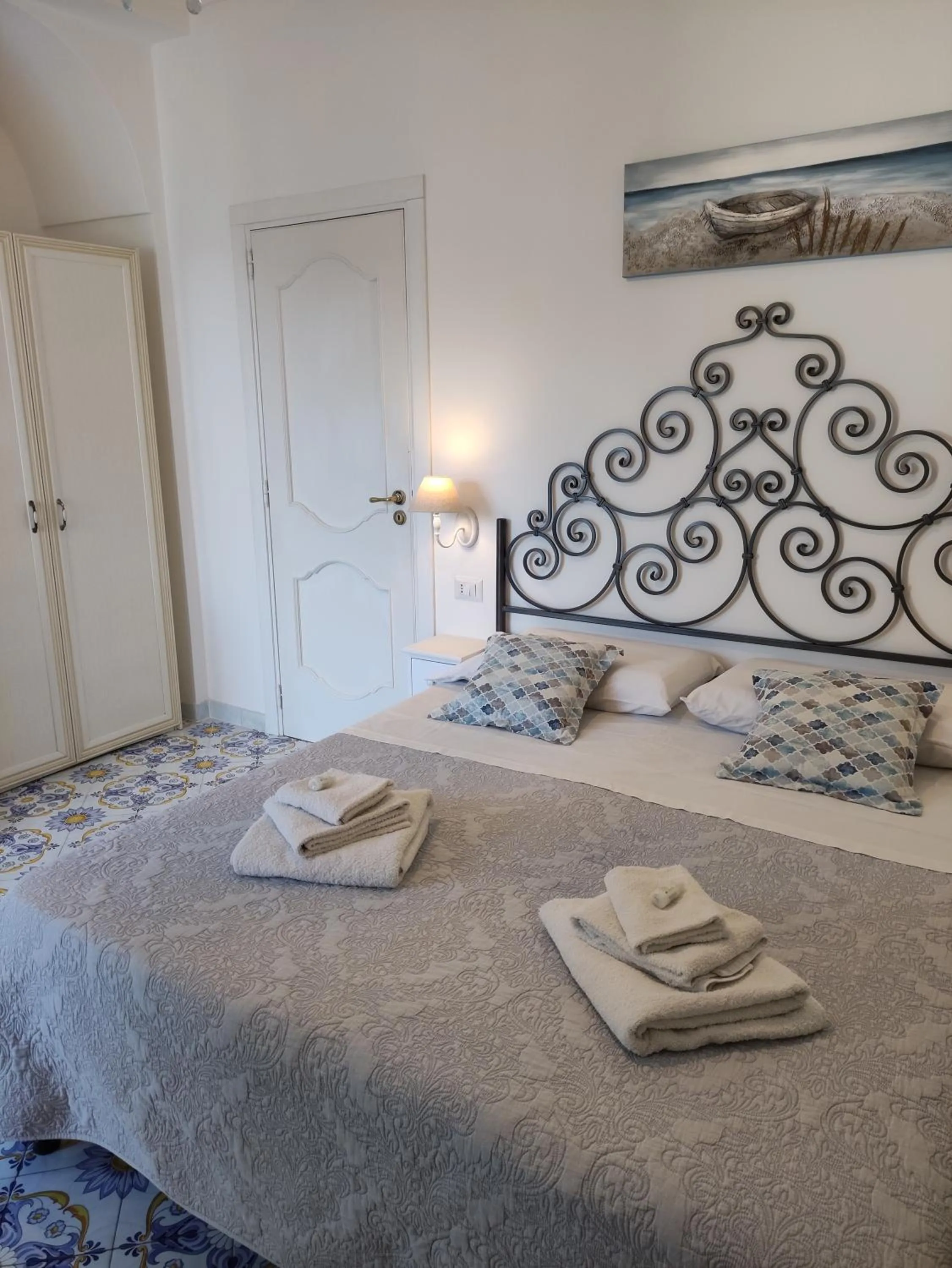 Bed in B&B Villa Cristina