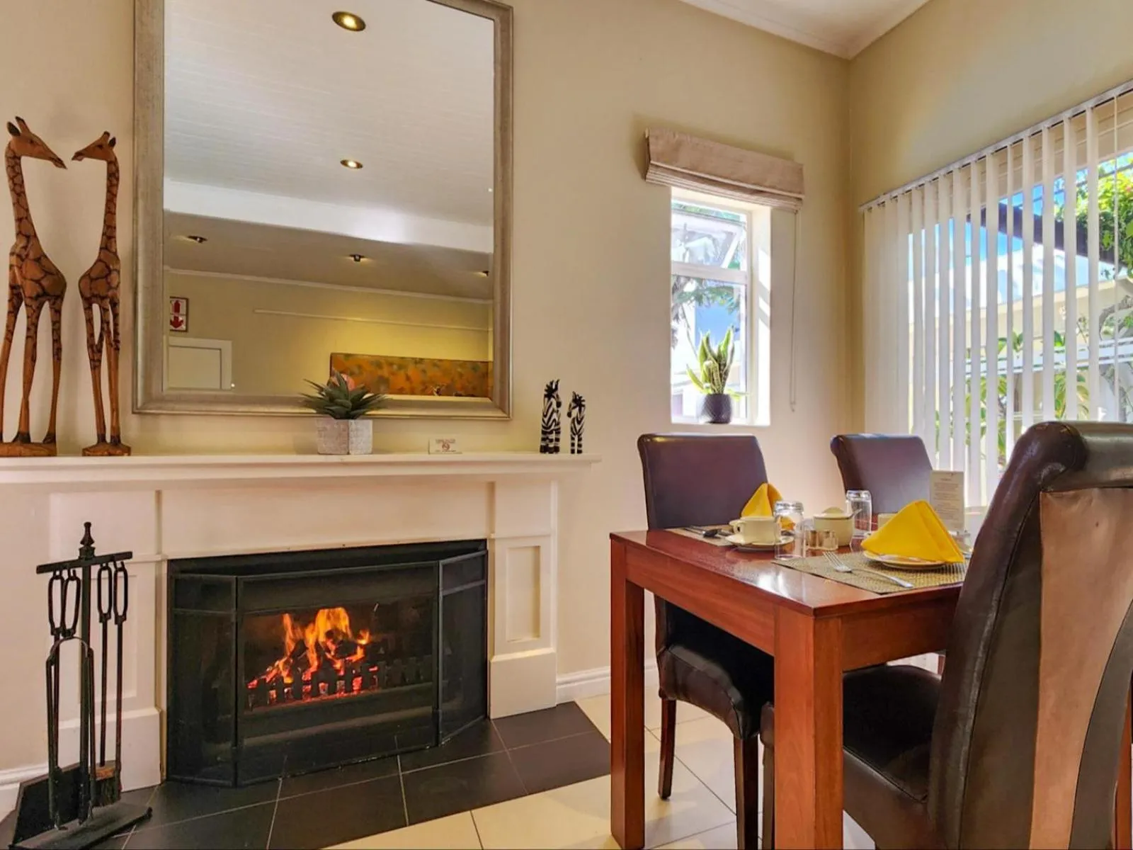 Dining area in Hajo's Lodge & Spa