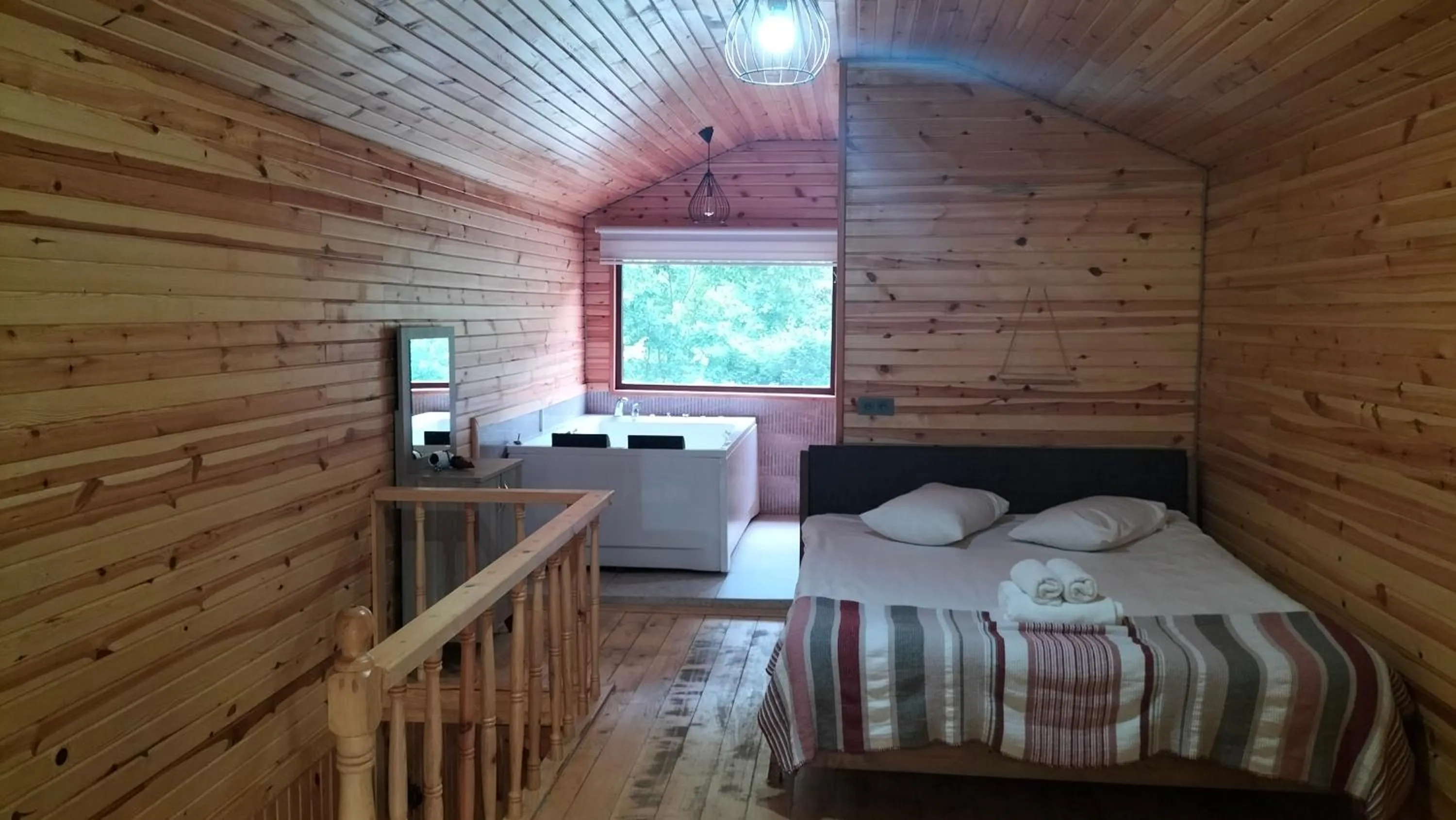 Bed in Sapanca Gönül Sofram Hotel & Bungalow & Villas