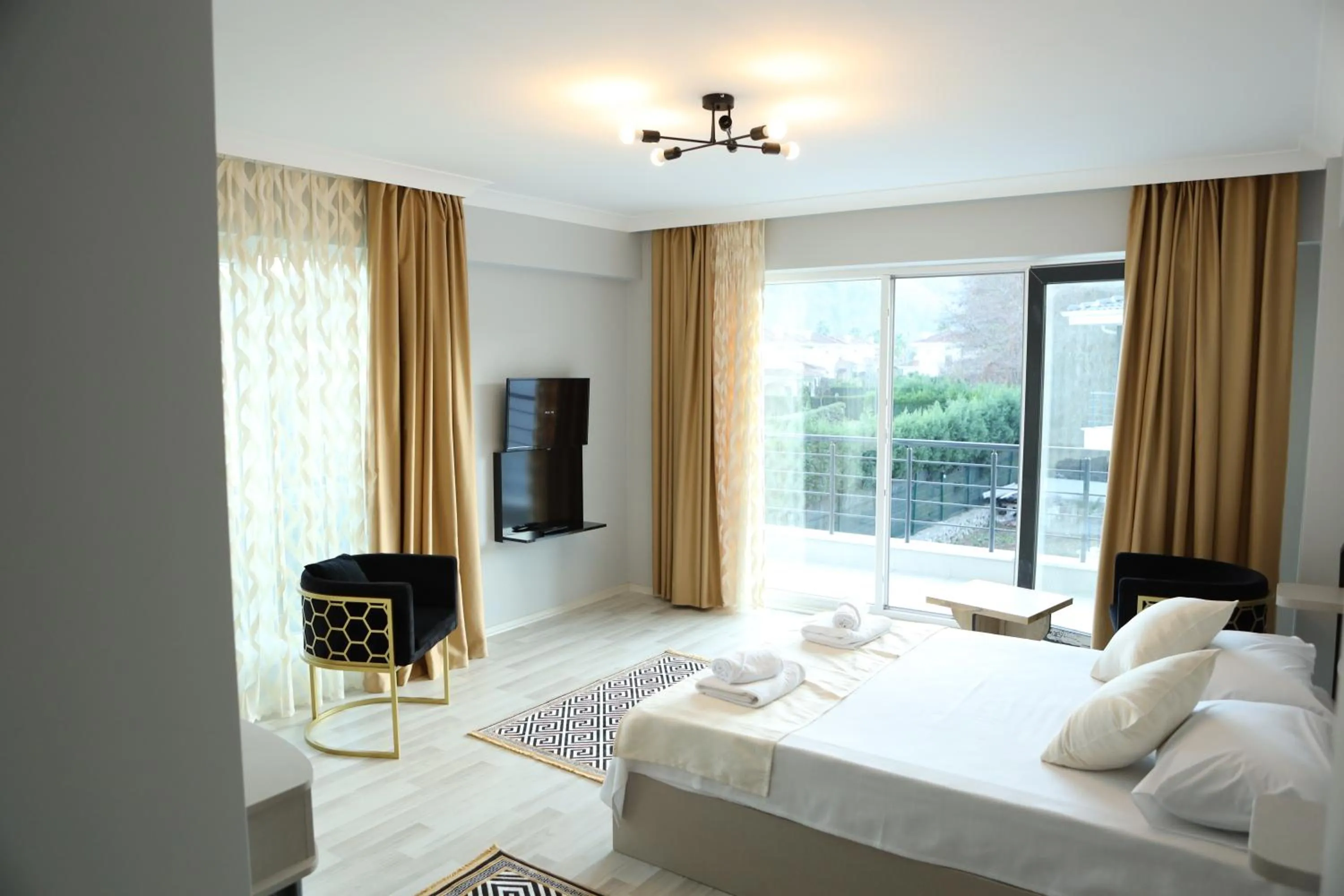 Bed in Sapanca Gönül Sofram Hotel & Bungalow & Villas