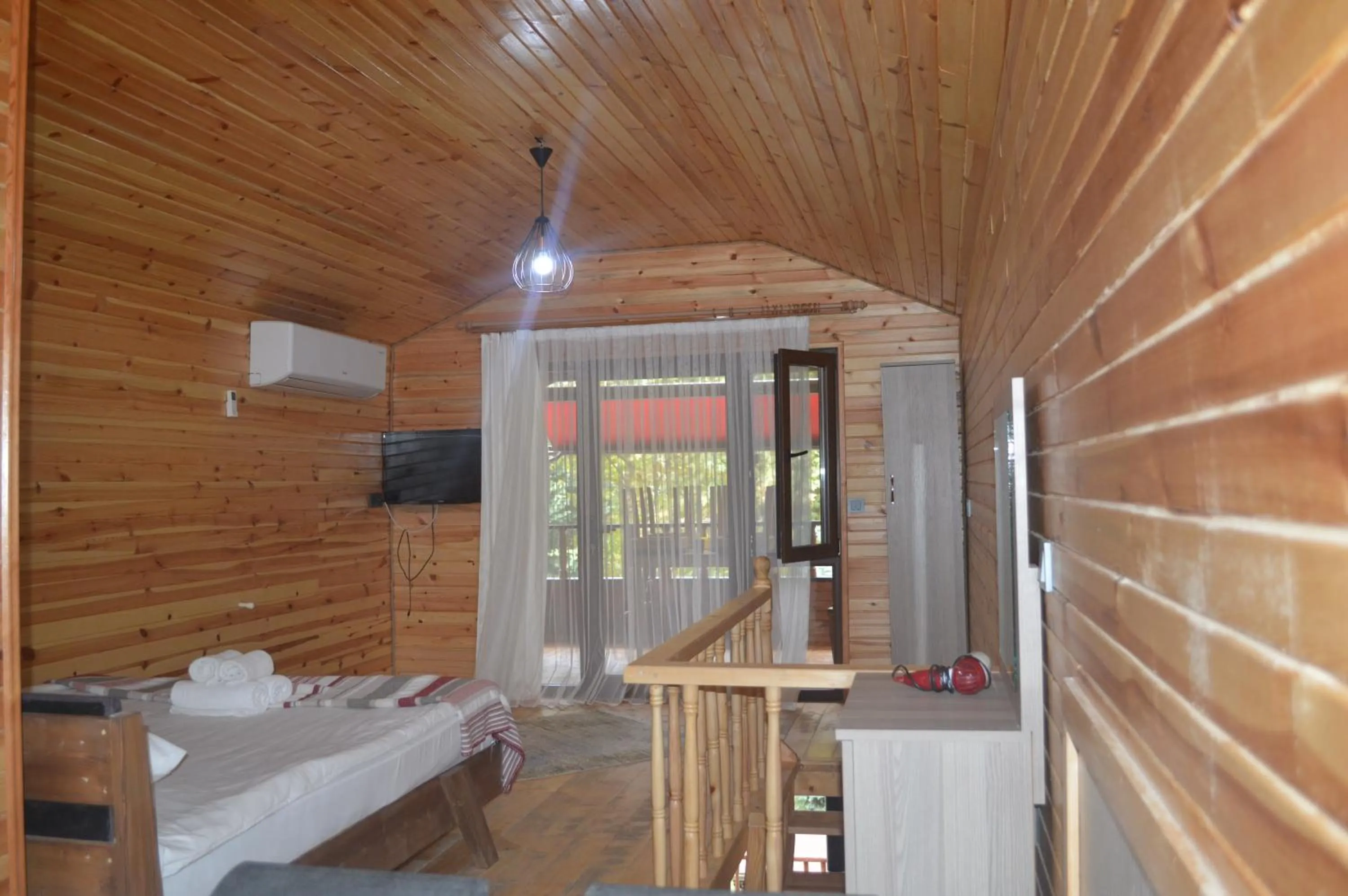 Bed in Sapanca Gönül Sofram Hotel & Bungalow & Villas