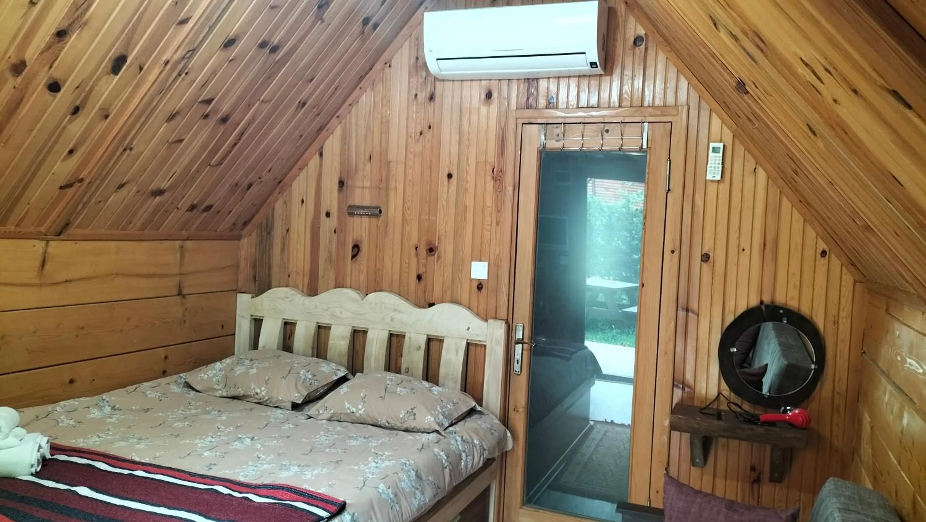 Bed in Sapanca Gönül Sofram Hotel & Bungalow & Villas