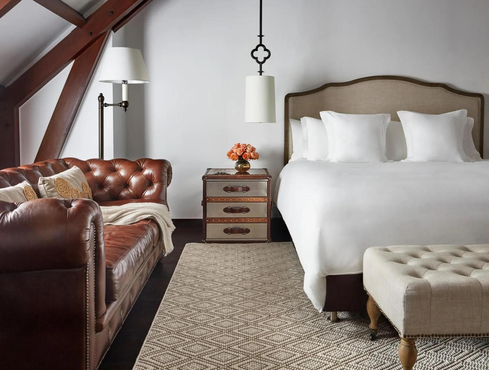 Bed in Four Seasons Hotel Casa Medina Bogota