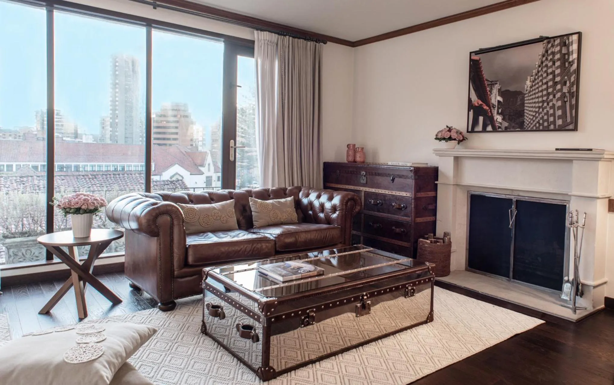 Seating area in Four Seasons Hotel Casa Medina Bogota