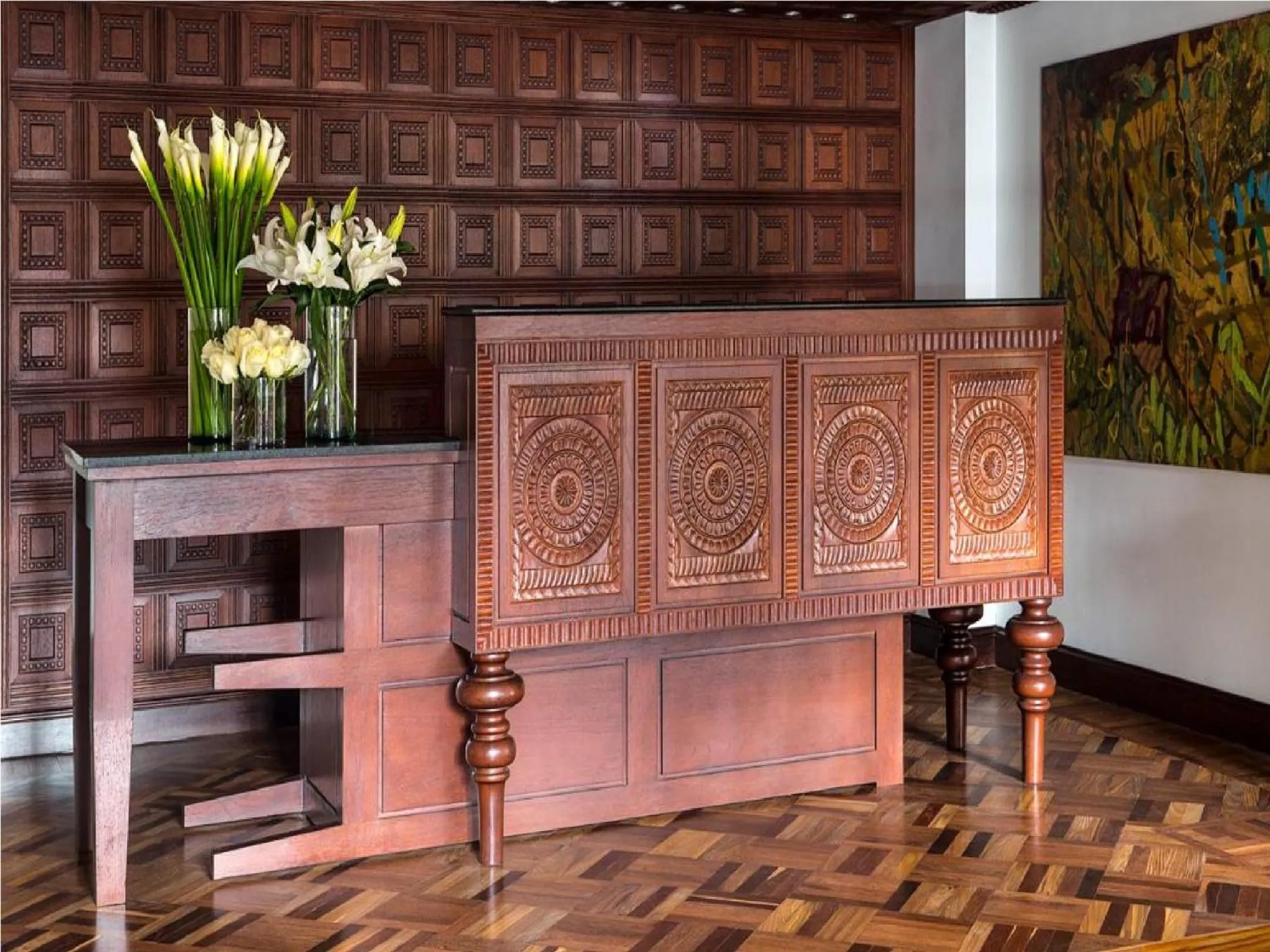 Lobby or reception in Four Seasons Hotel Casa Medina Bogota