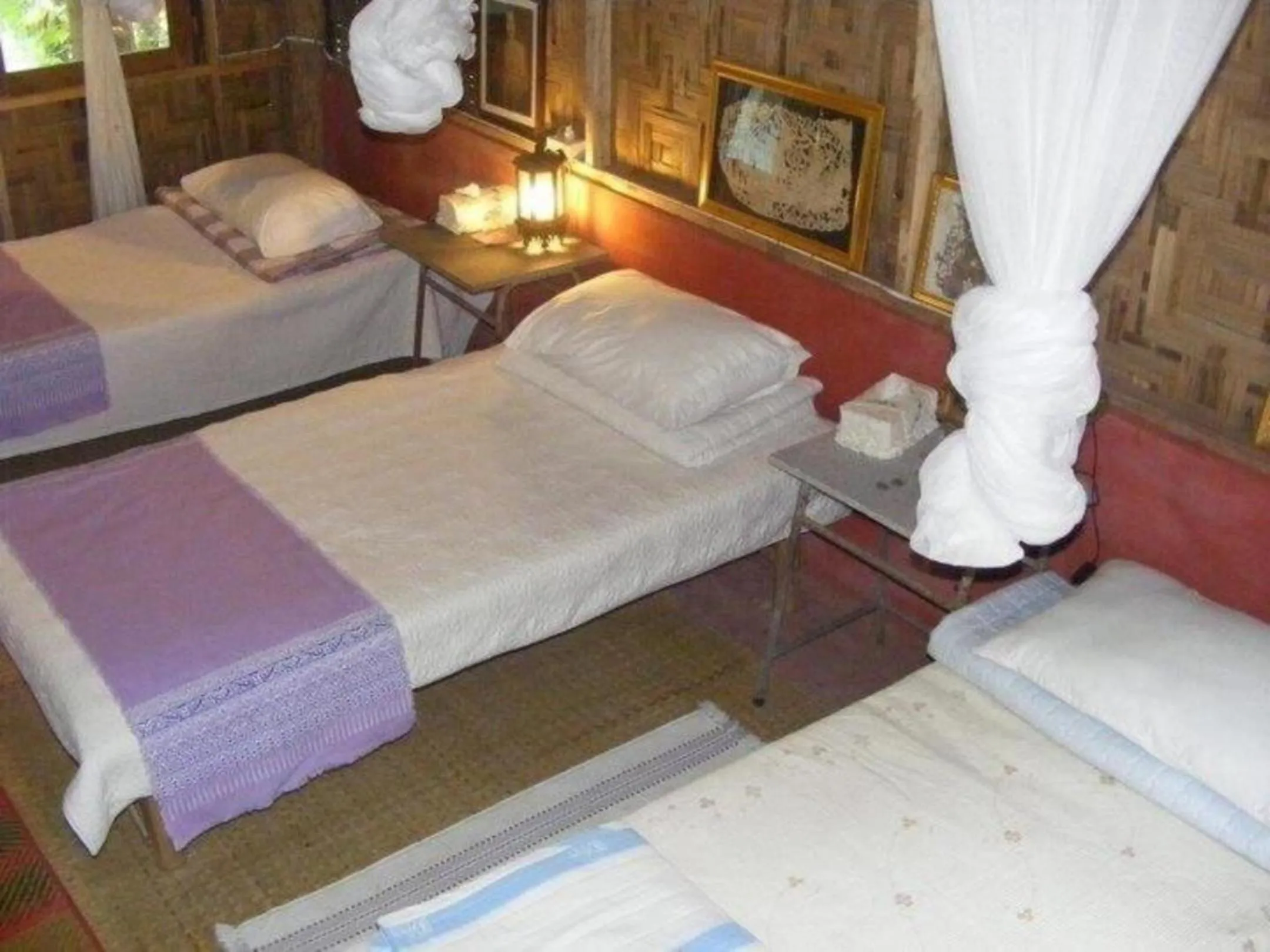 Bed in Lanlay Home Stay Krabi