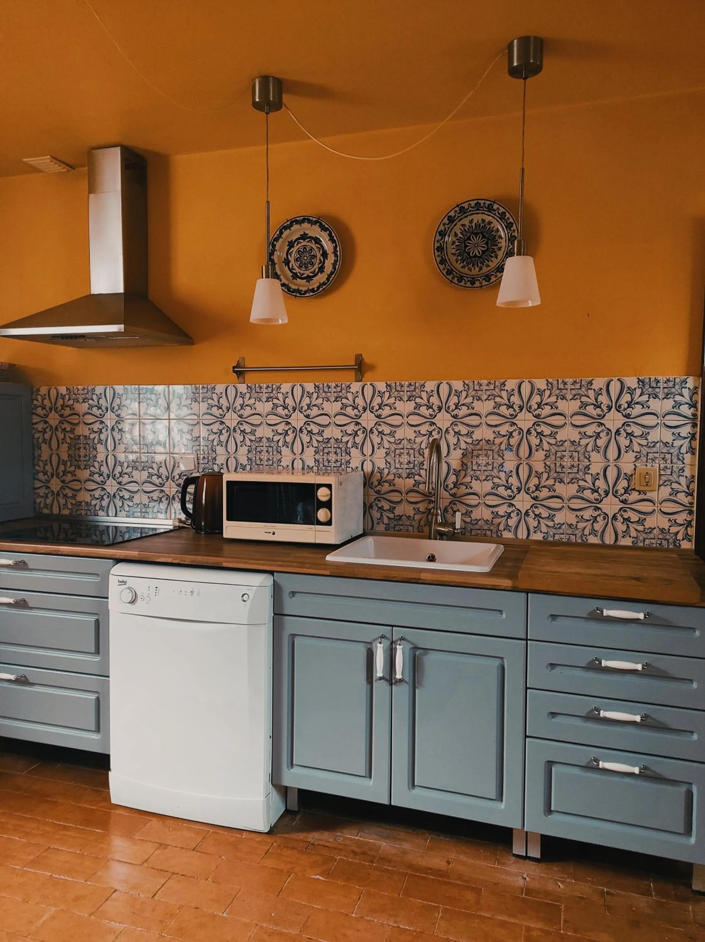 Kitchen or kitchenette in Casas da Quinta da Cancela