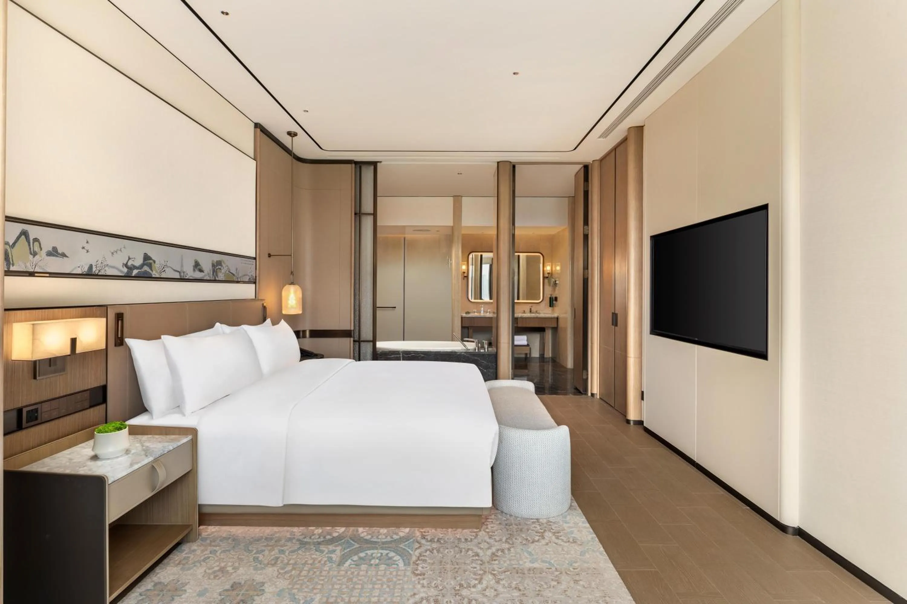 Bed in Doubletree By Hilton Zigong