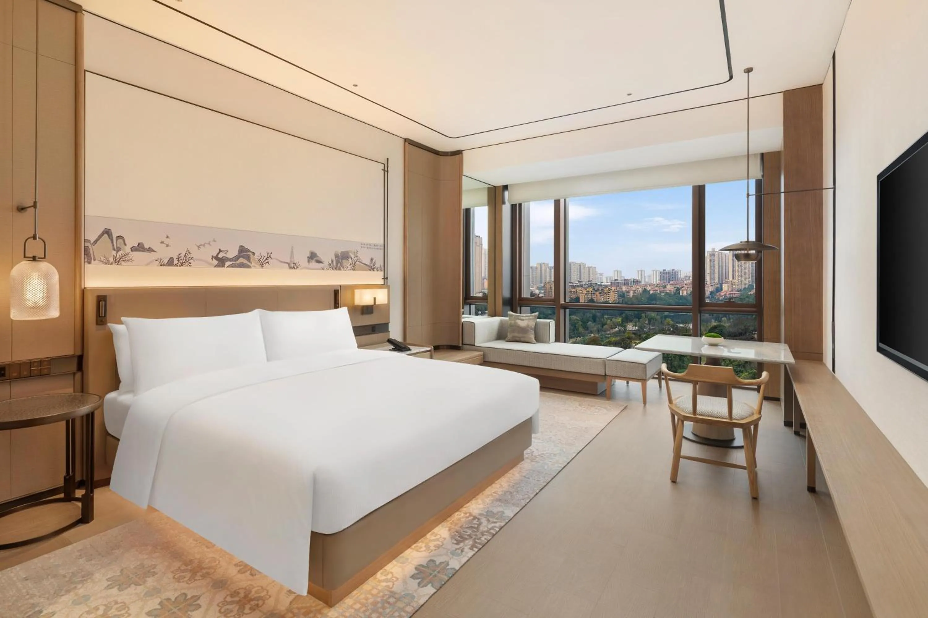 Bed in Doubletree By Hilton Zigong