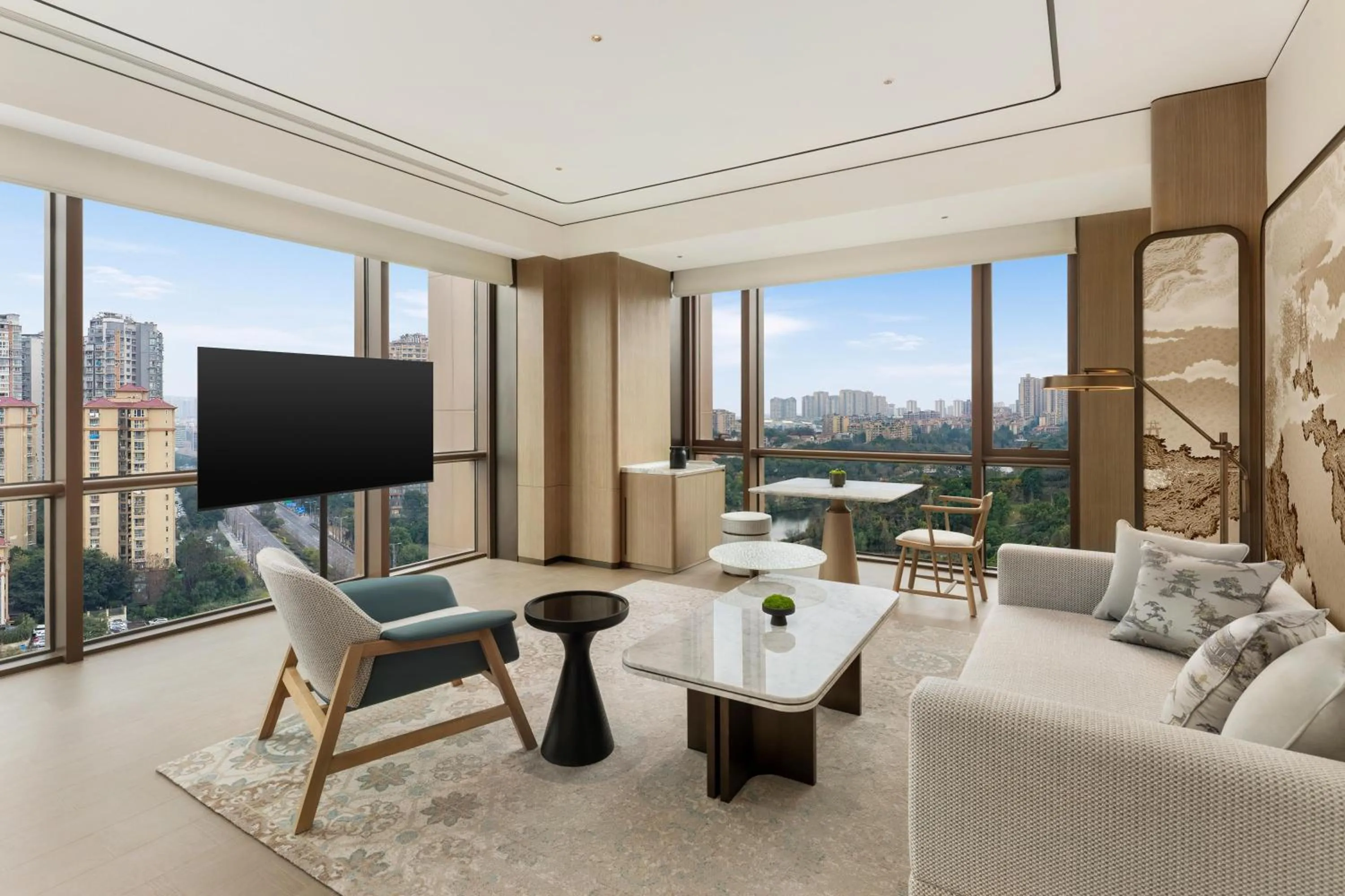 Living room in Doubletree By Hilton Zigong
