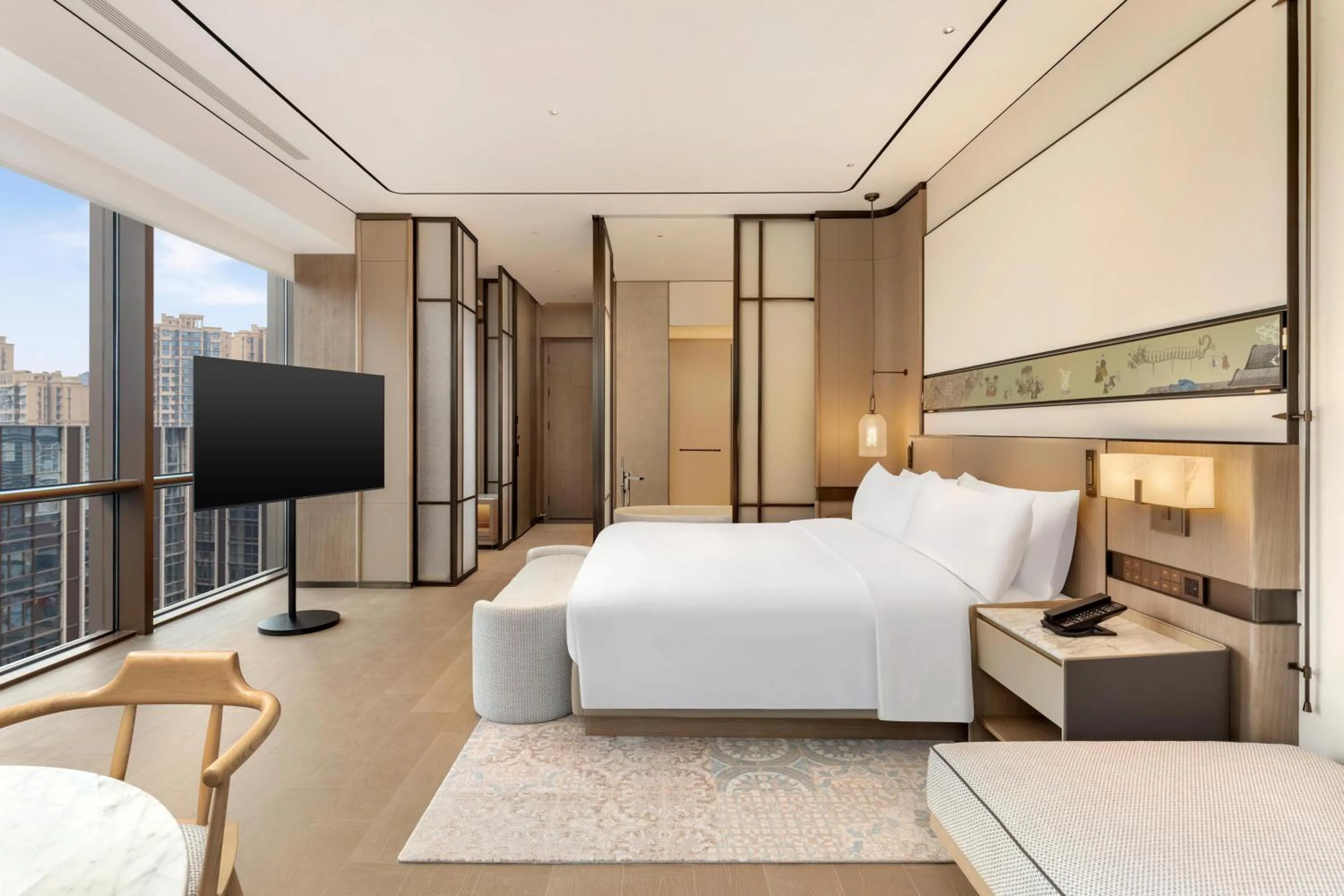 Bed in Doubletree By Hilton Zigong