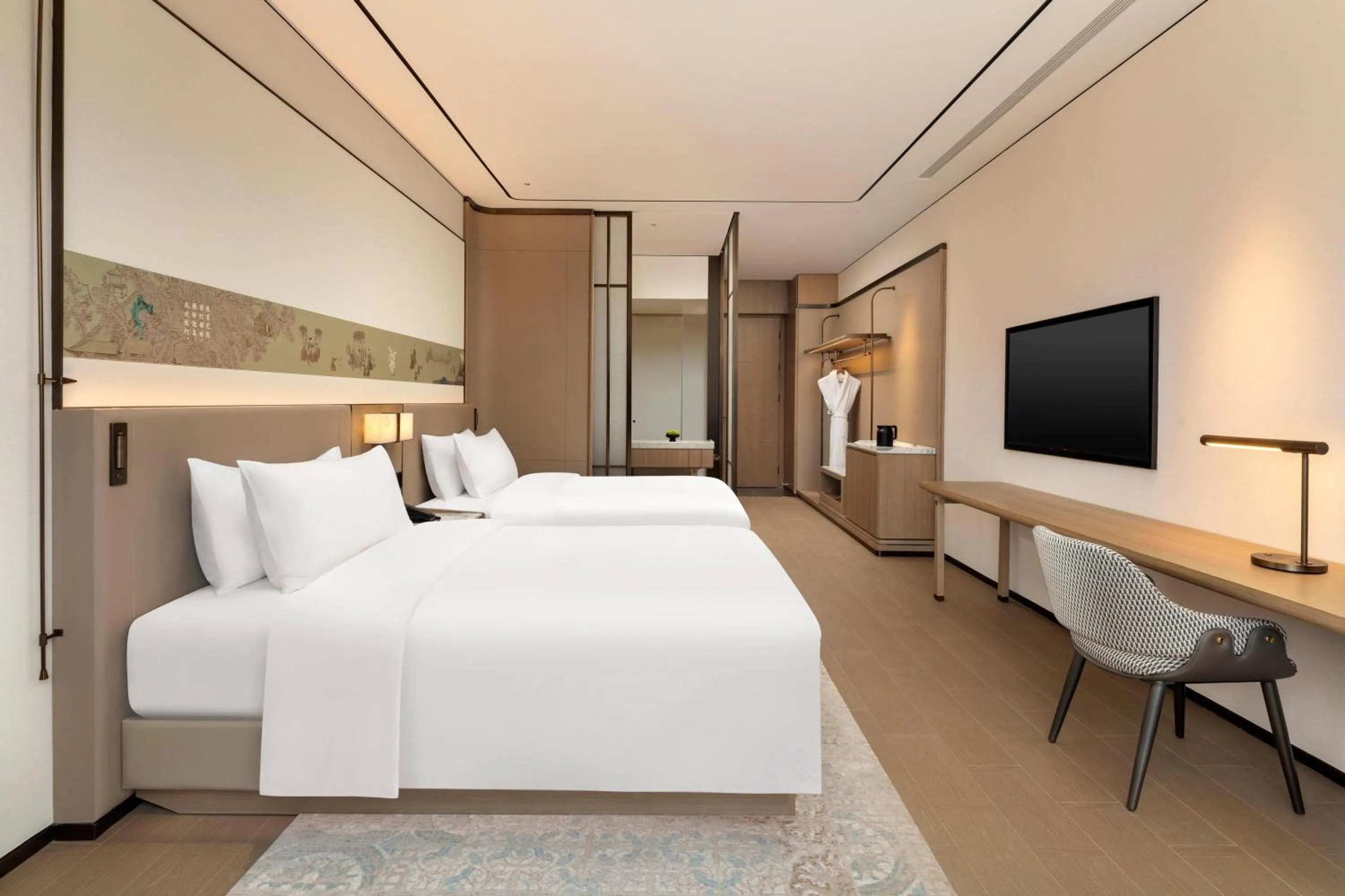 Bed in Doubletree By Hilton Zigong