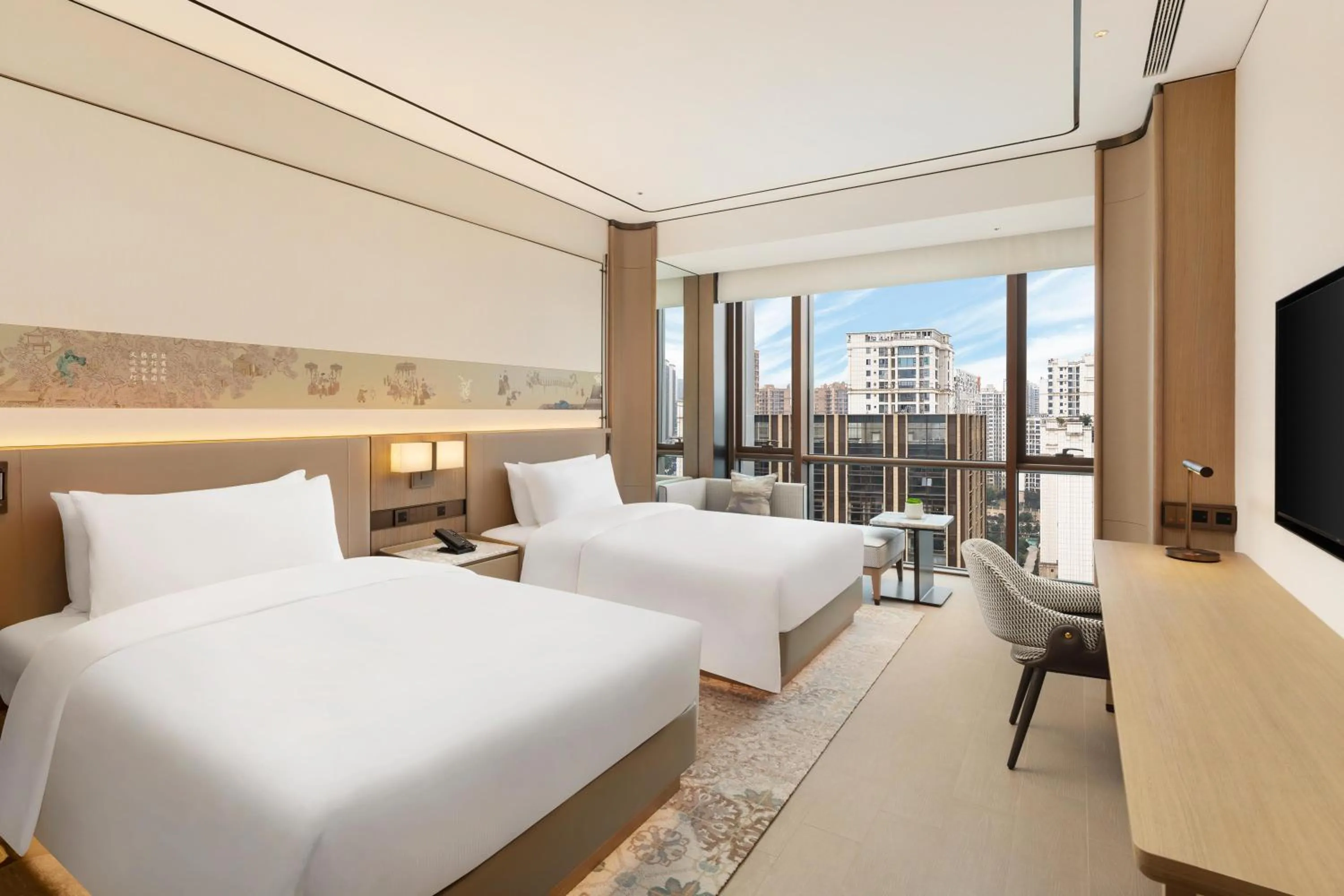 Bed in Doubletree By Hilton Zigong