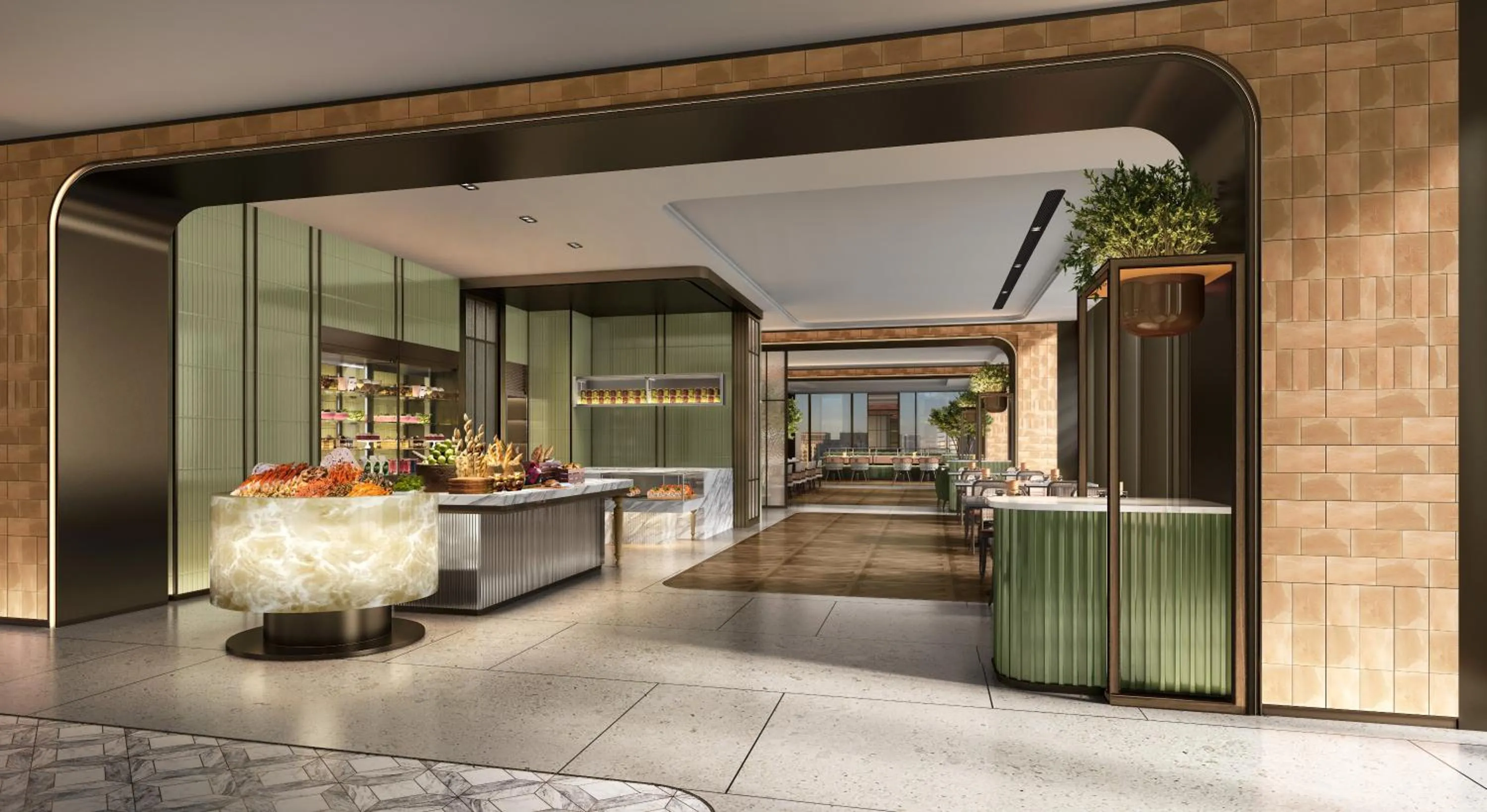 Restaurant/places to eat in Doubletree By Hilton Zigong