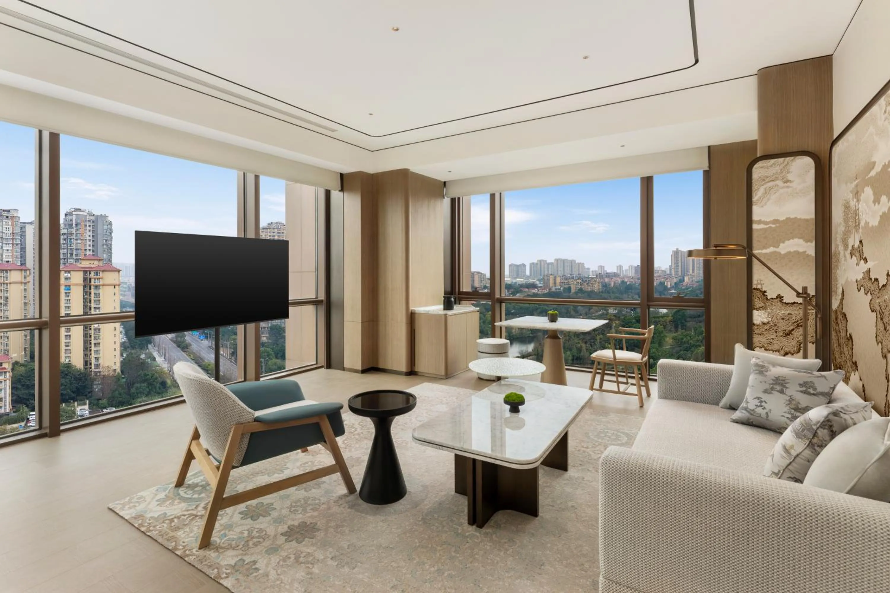 Living room in Doubletree By Hilton Zigong