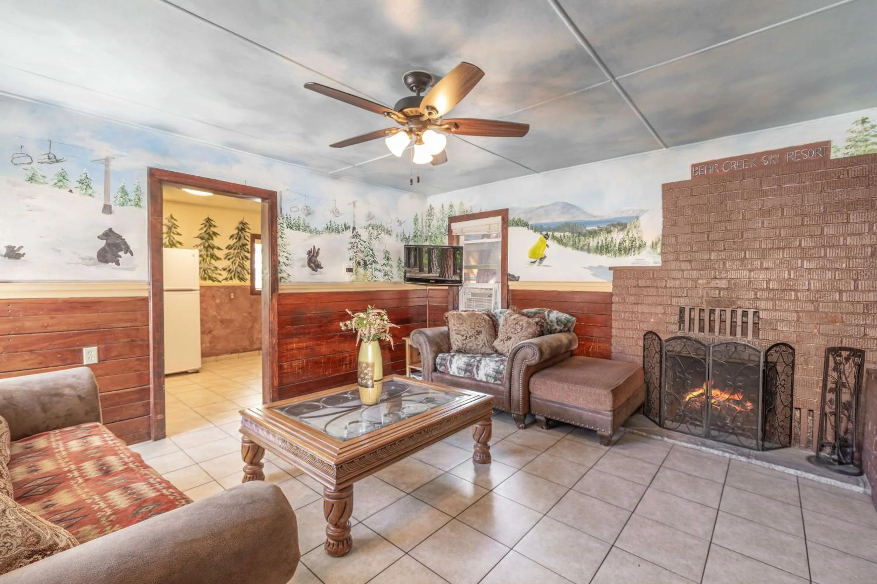 Living room in Bear Creek Resort