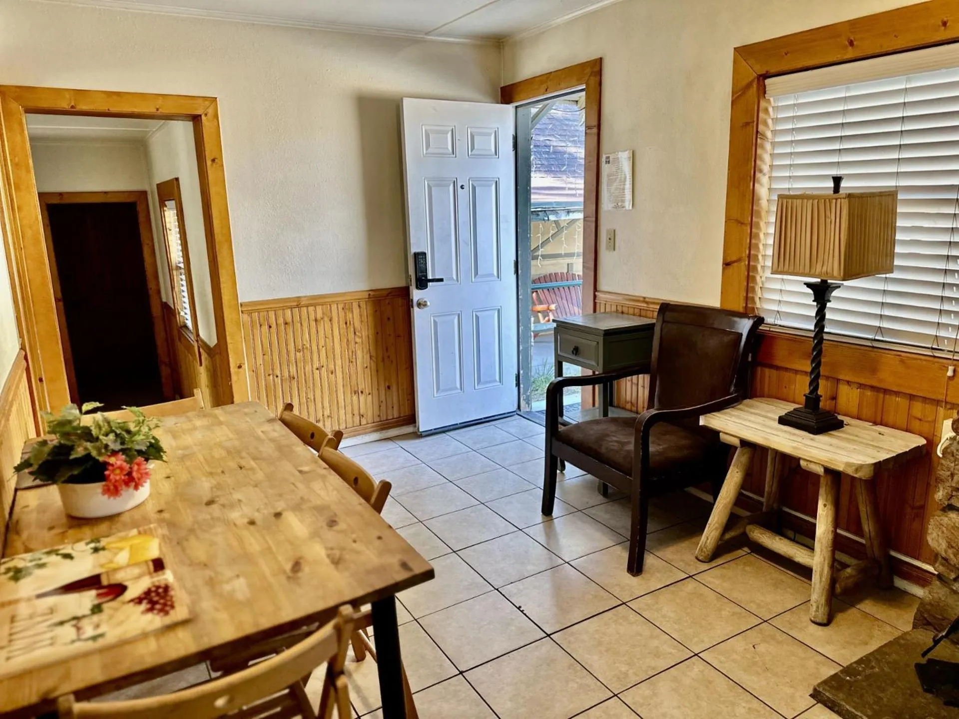 Seating area in Bear Creek Resort