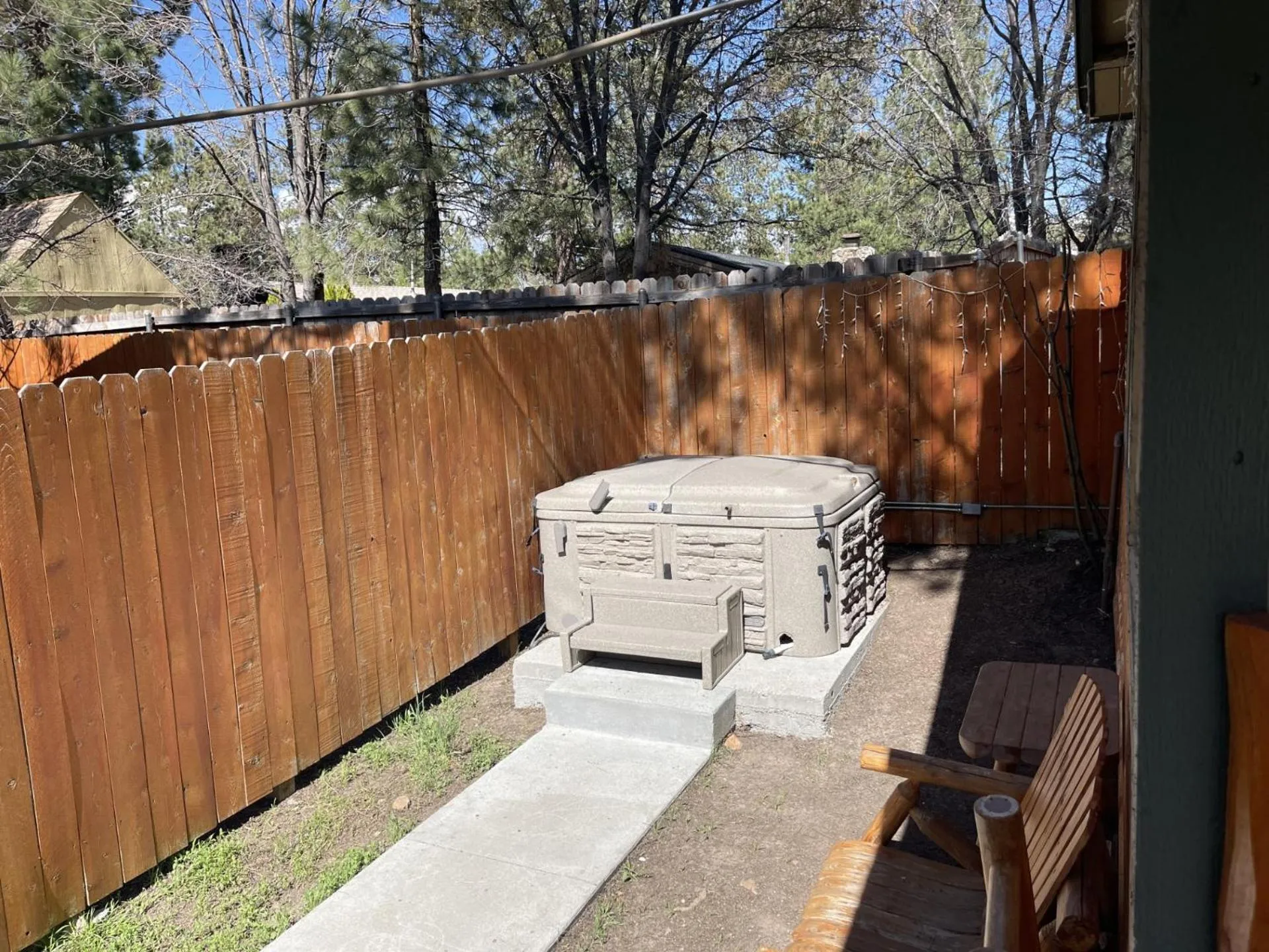 Patio in Bear Creek Resort