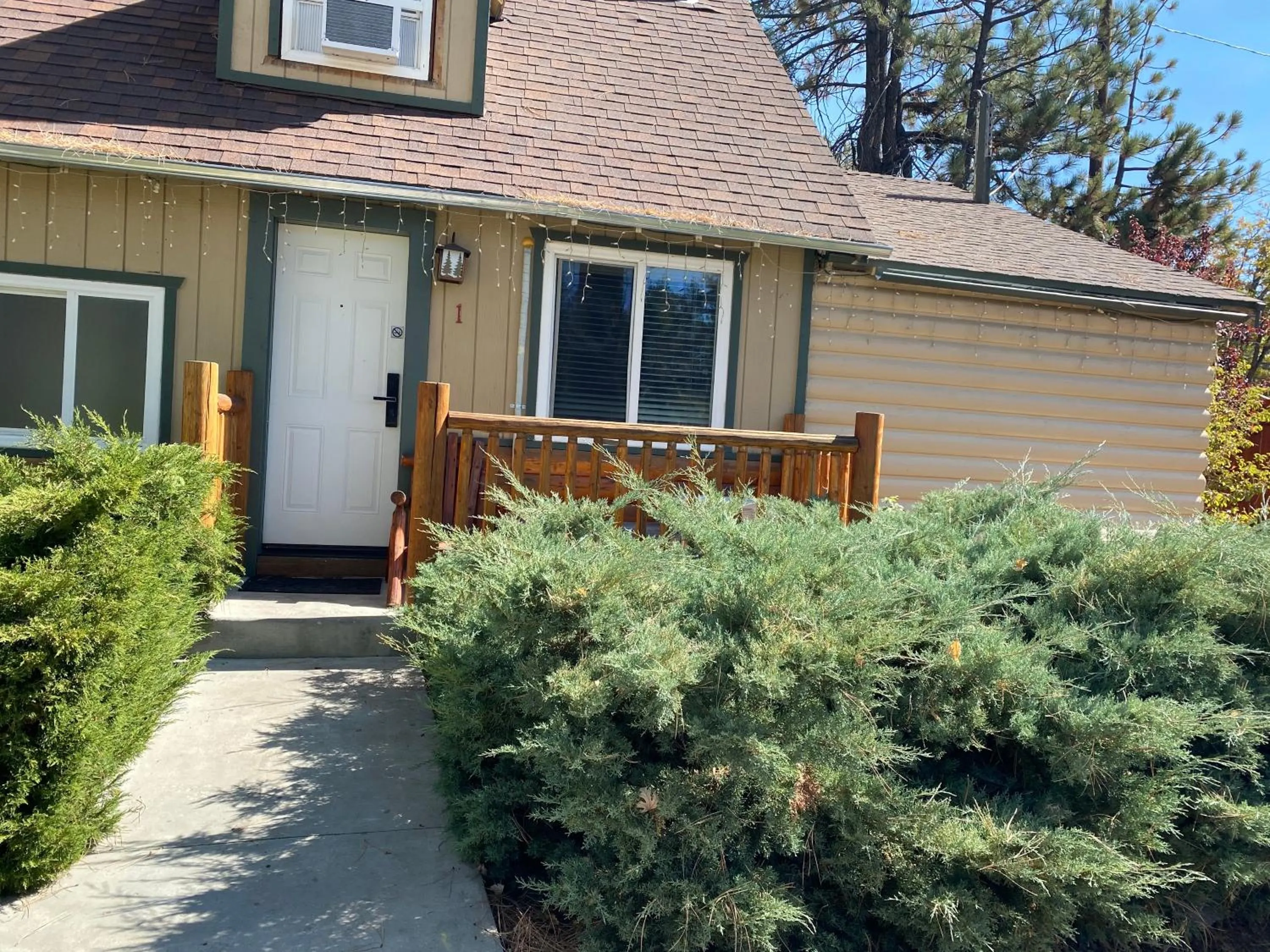 Garden view in Bear Creek Resort