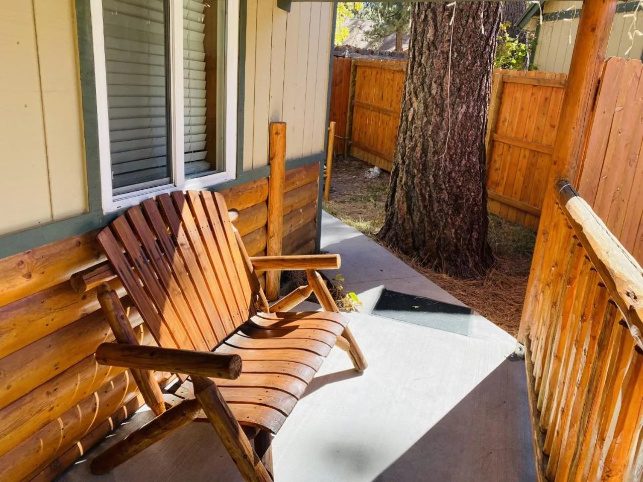 Patio in Bear Creek Resort