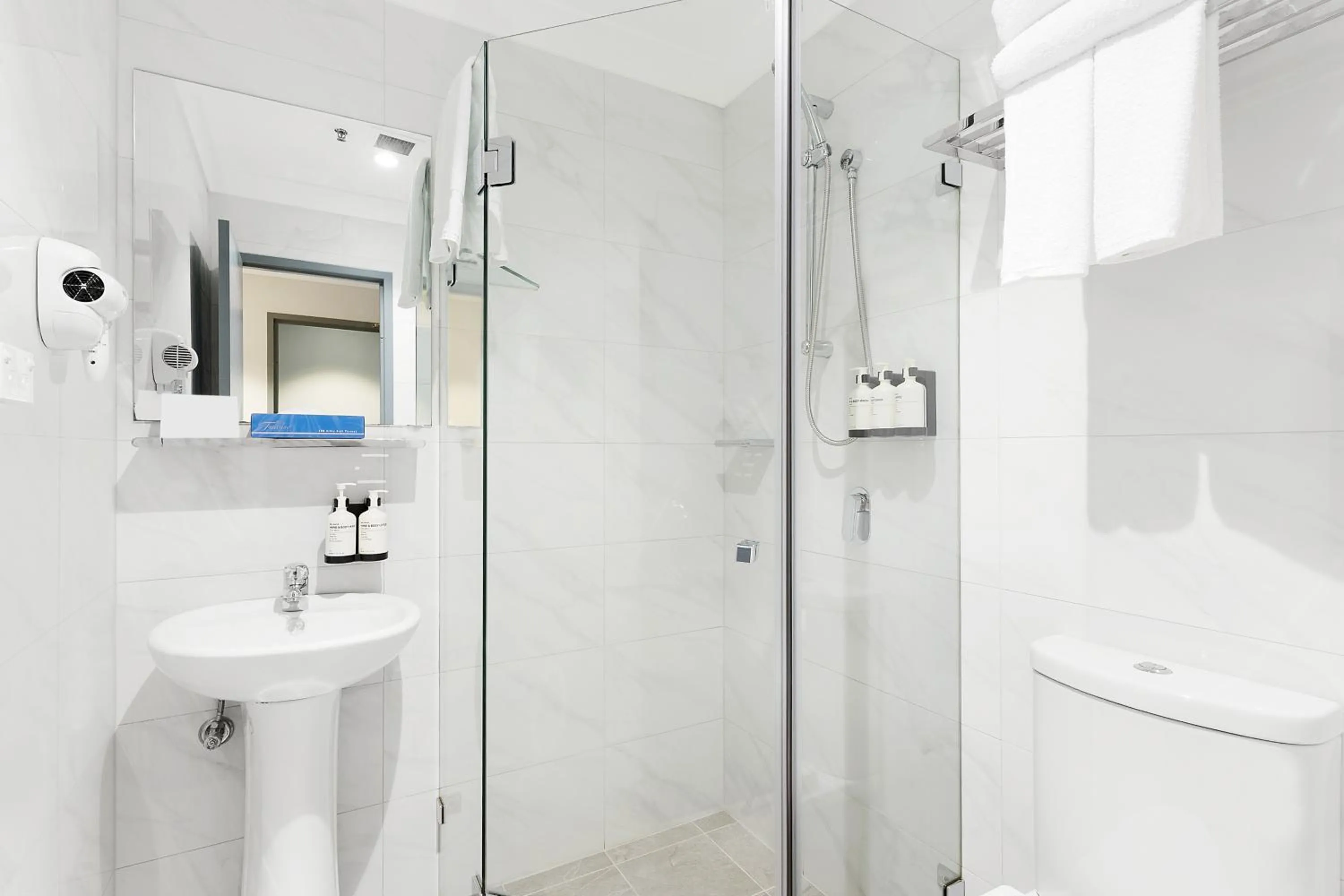 Bathroom in BreakFree on Broadway Sydney, an Accor Hotel