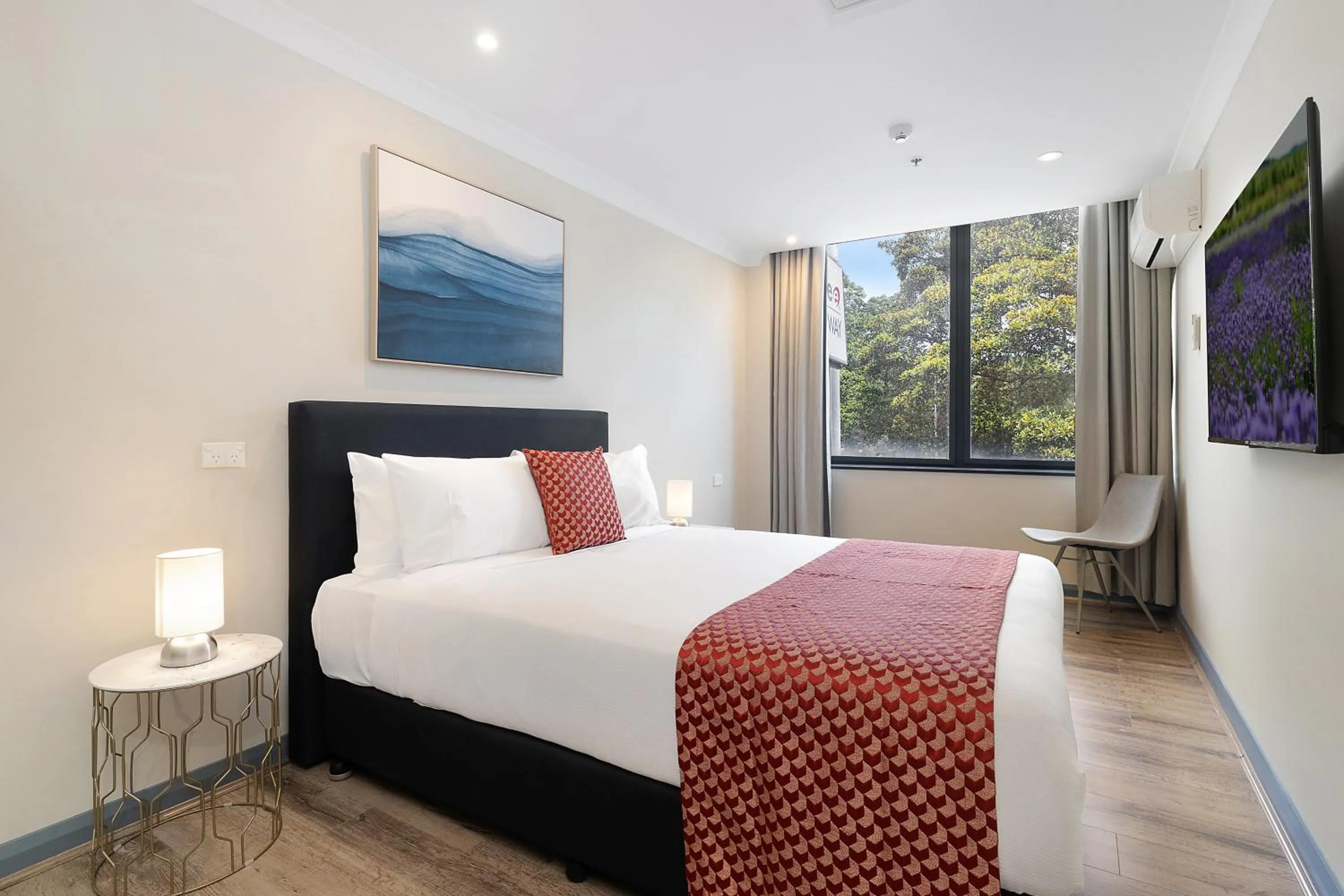 Bedroom, Bed in BreakFree on Broadway Sydney, an Accor Hotel