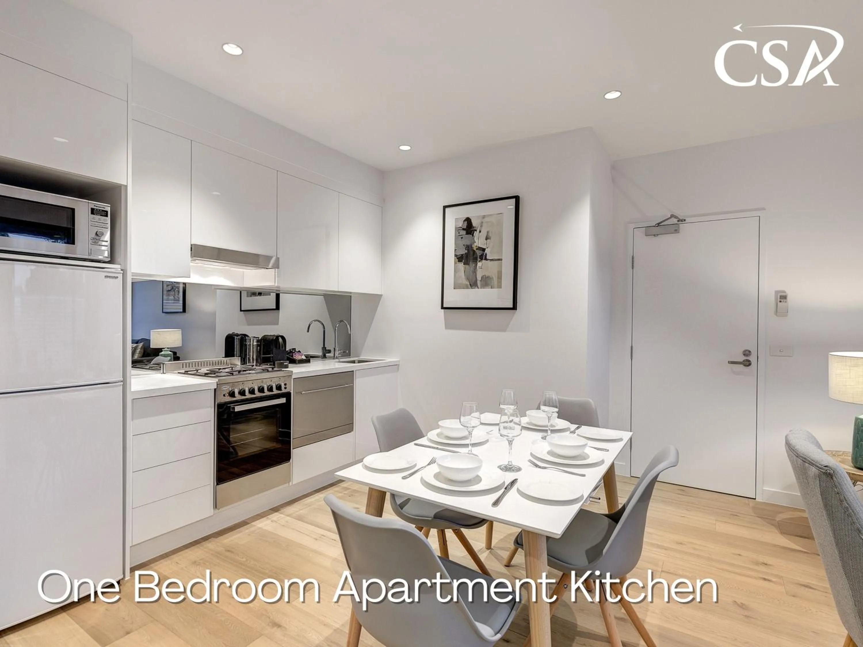 kitchen in Camberwell Serviced Apartments