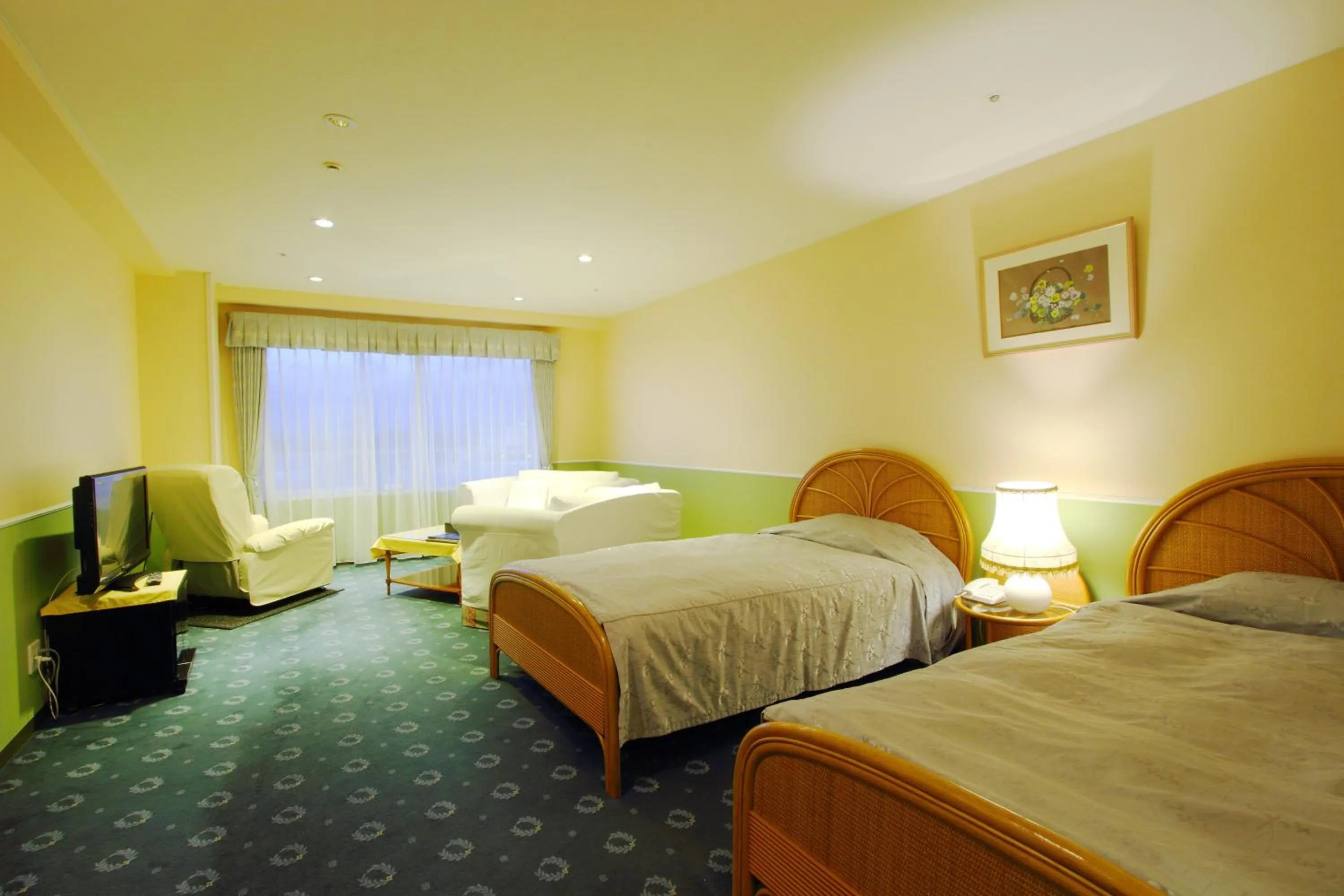 Photo of the whole room, Bed in Yanagiya