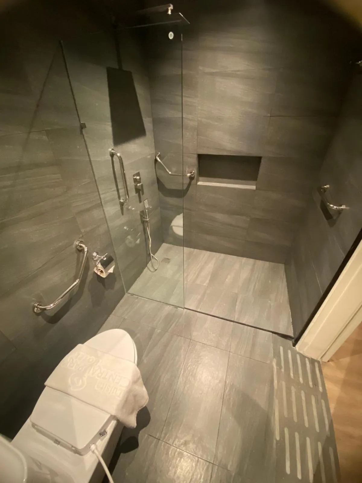 Shower in Luisita Central Park Hotel